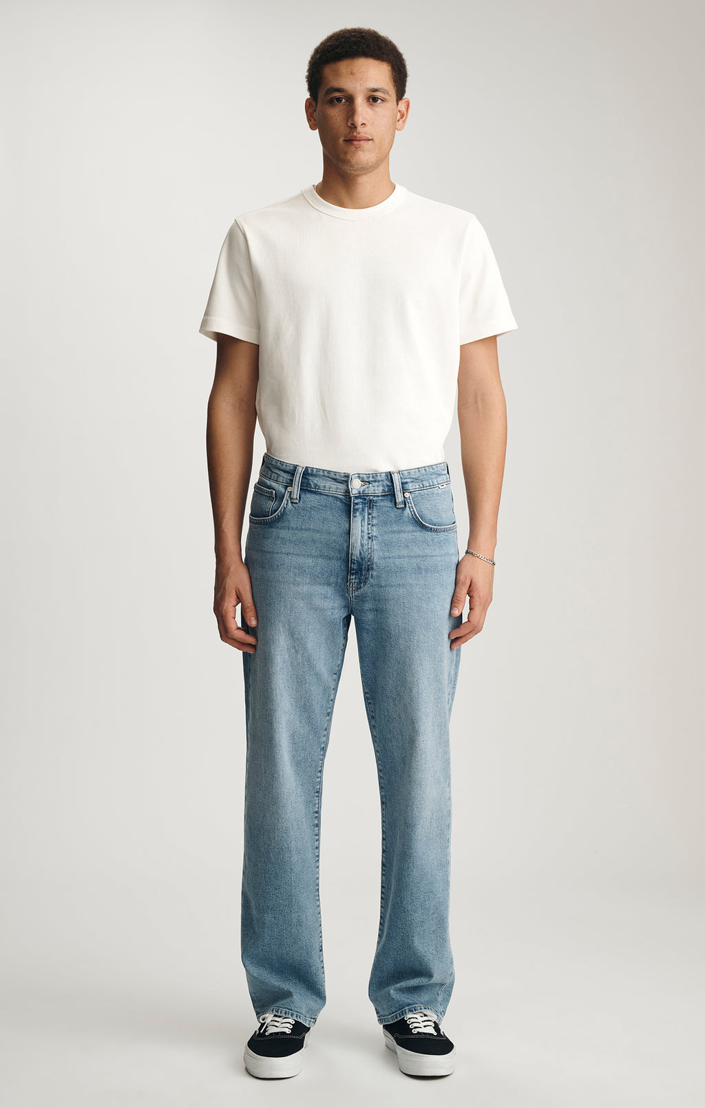 MARLON MODERN STRAIGHT LEG IN CLOUD OCEAN BLUE - Mavi Jeans