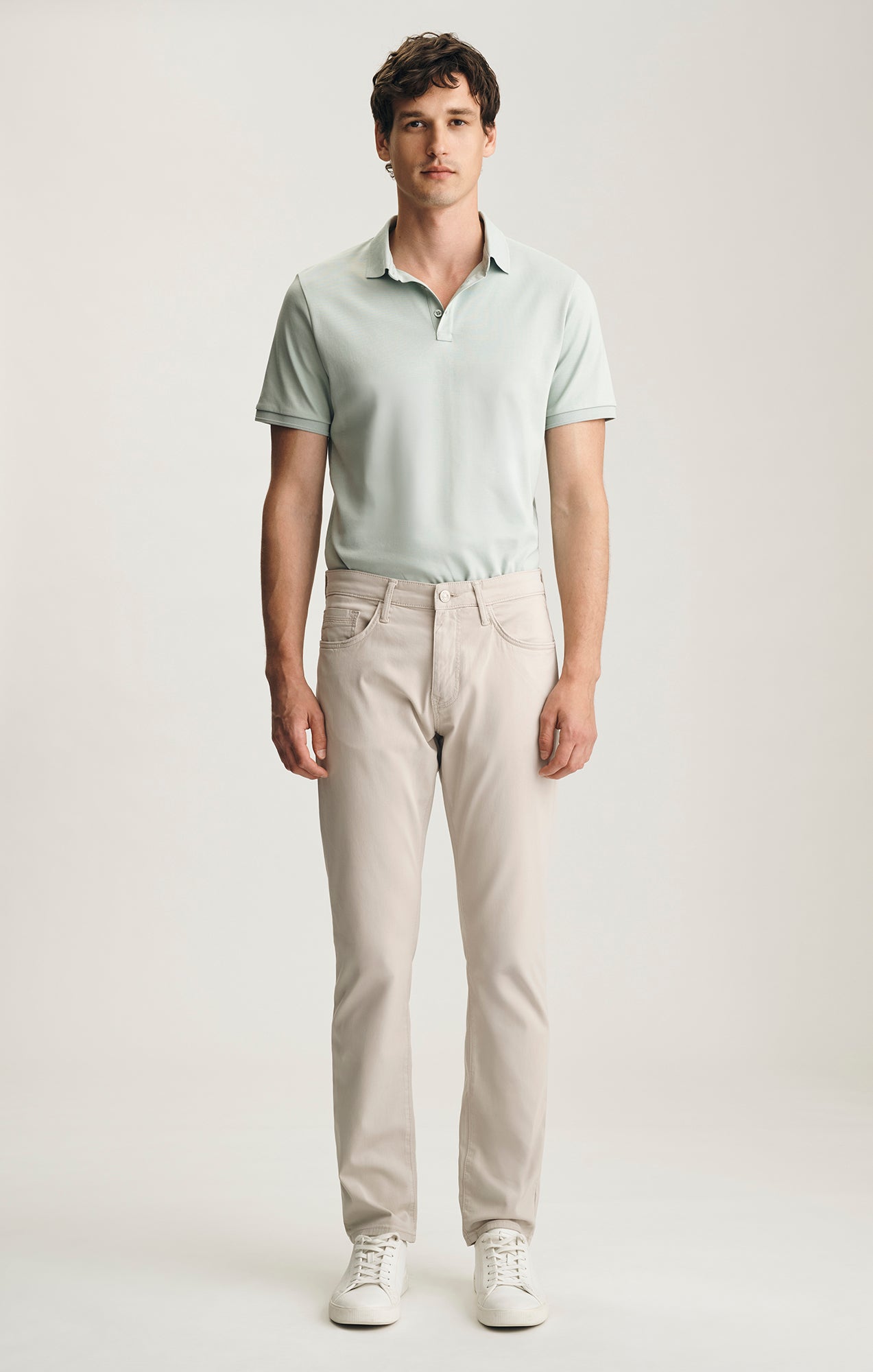 MARCUS SLIM STRAIGHT LEG IN PEBBLE CITY - Mavi Jeans