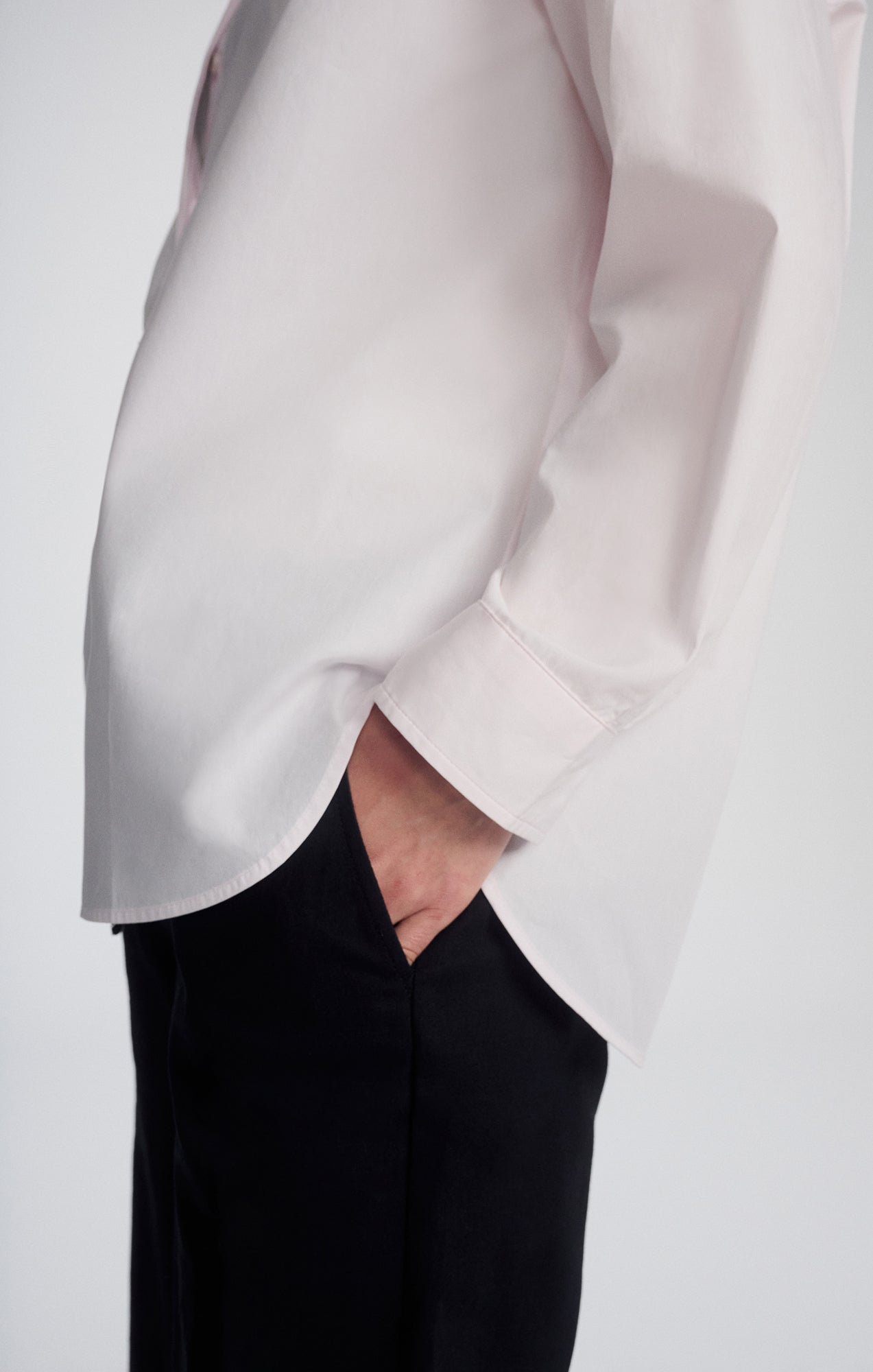 LONG SLEEVE BUTTON-UP SHIRT IN SHRINKING VIOLET - Mavi Jeans