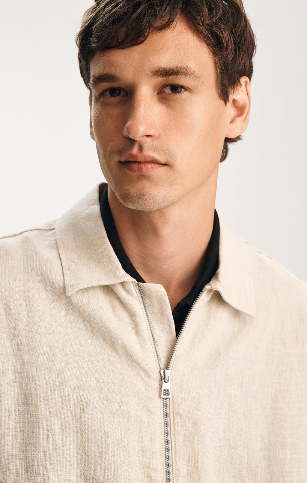 LINEN OVERSHIRT IN MOONSTRUCK - Mavi Jeans