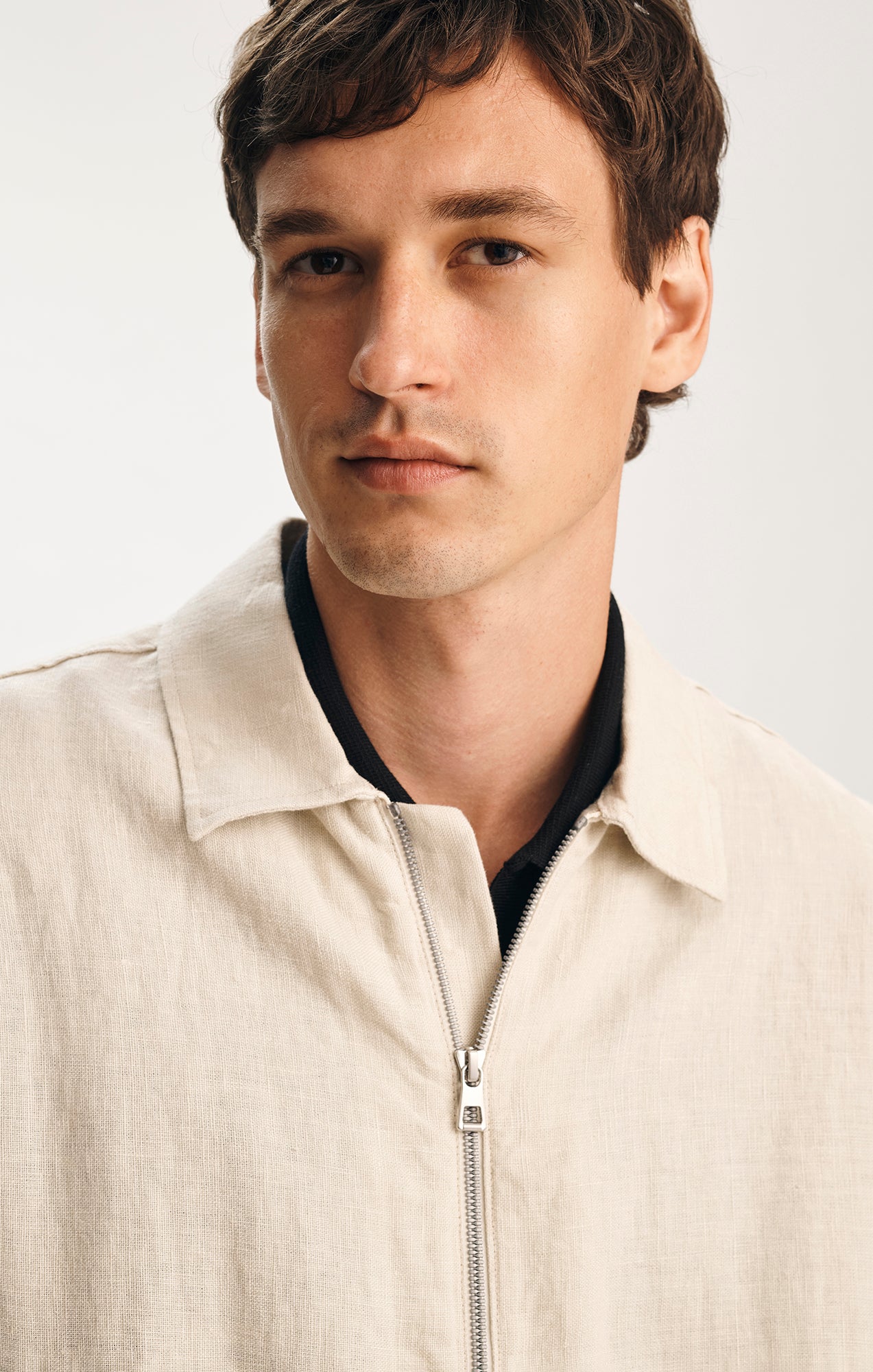 LINEN OVERSHIRT IN MOONSTRUCK - Mavi Jeans