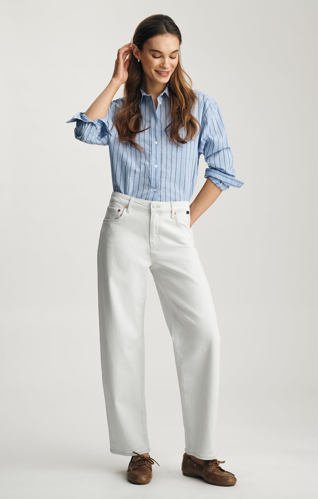 NICA BARREL IN LIGHT SKY CLASSIC BLUE - Mavi Jeans