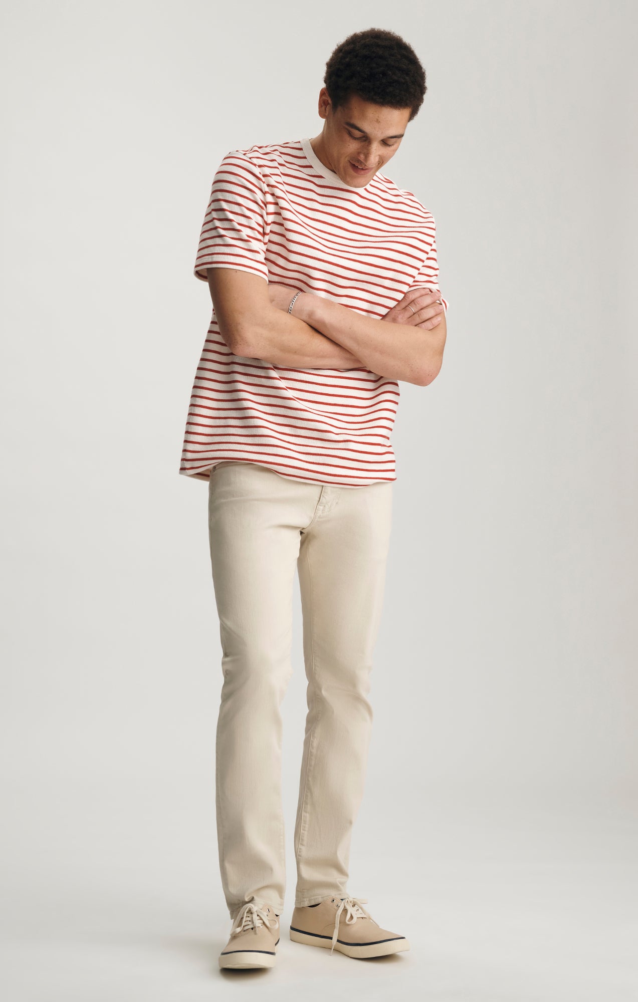 MARCUS SLIM STRAIGHT LEG IN WHITE DOWN SUPERMOVE - Mavi Jeans