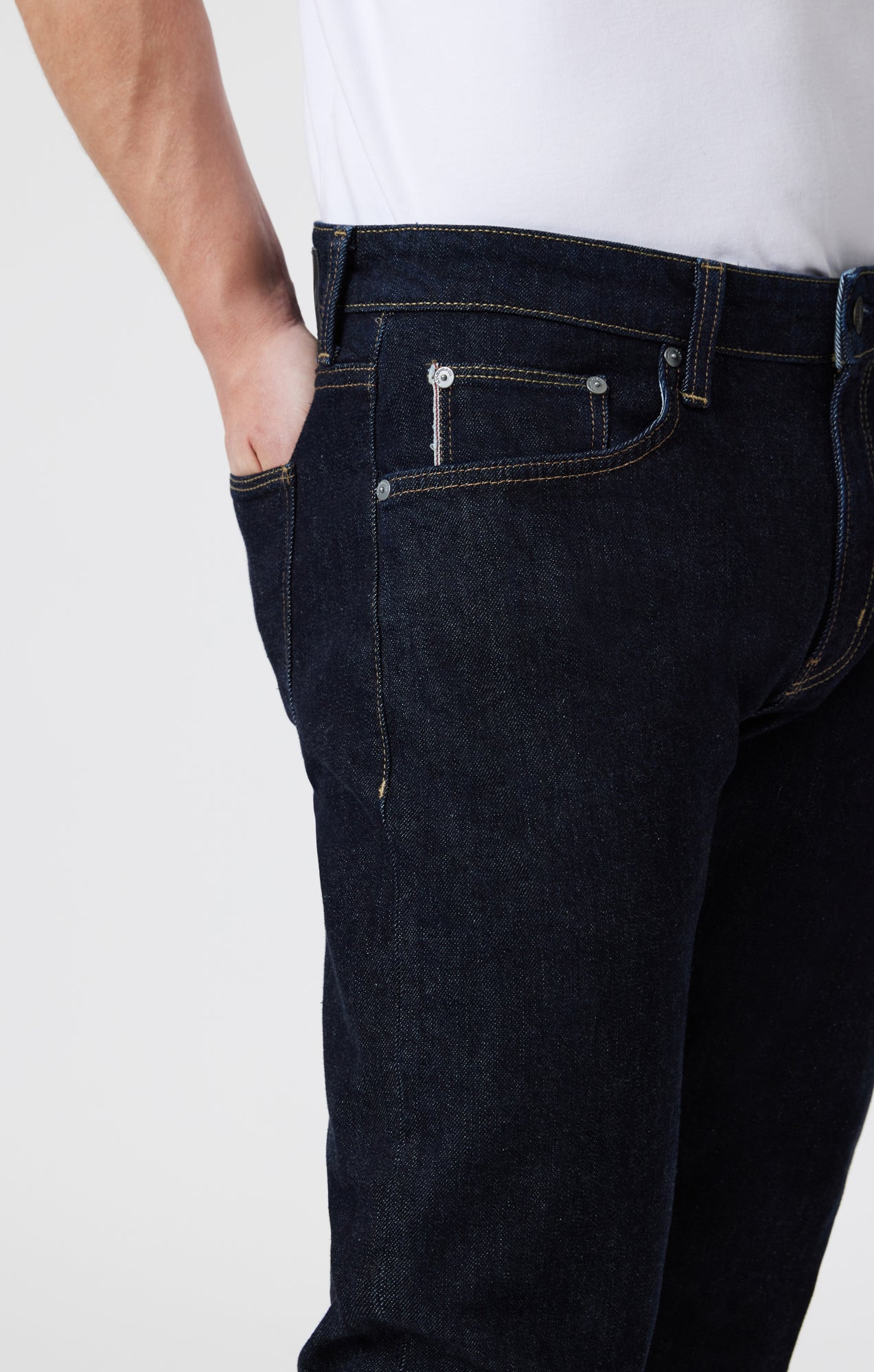 MARCUS SLIM STRAIGHT LEG IN DEEP SELVEDGE - Mavi Jeans