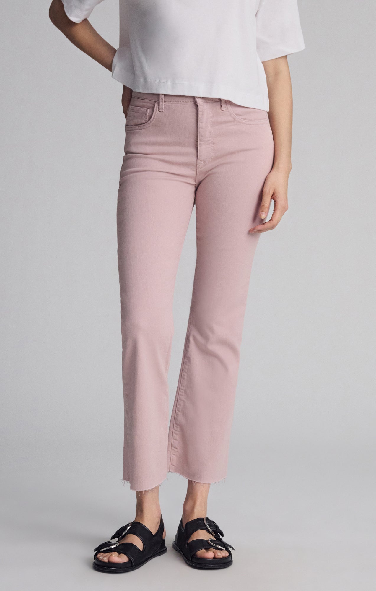 ANIKA CROPPED FLARE IN WOODROSE FLEX BLUE - Mavi Jeans