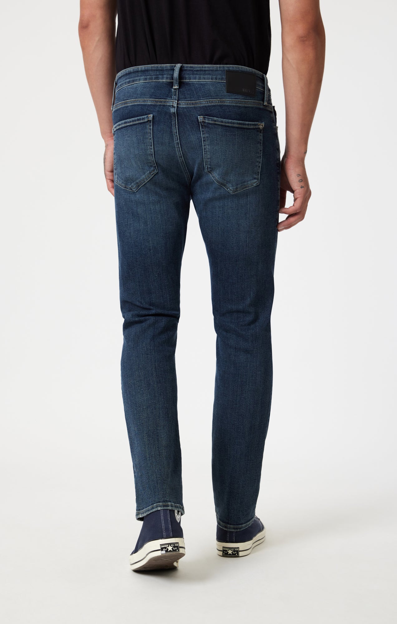 JAKE SLIM LEG IN DARK USED ORGANIC VINTAGE - Mavi Jeans