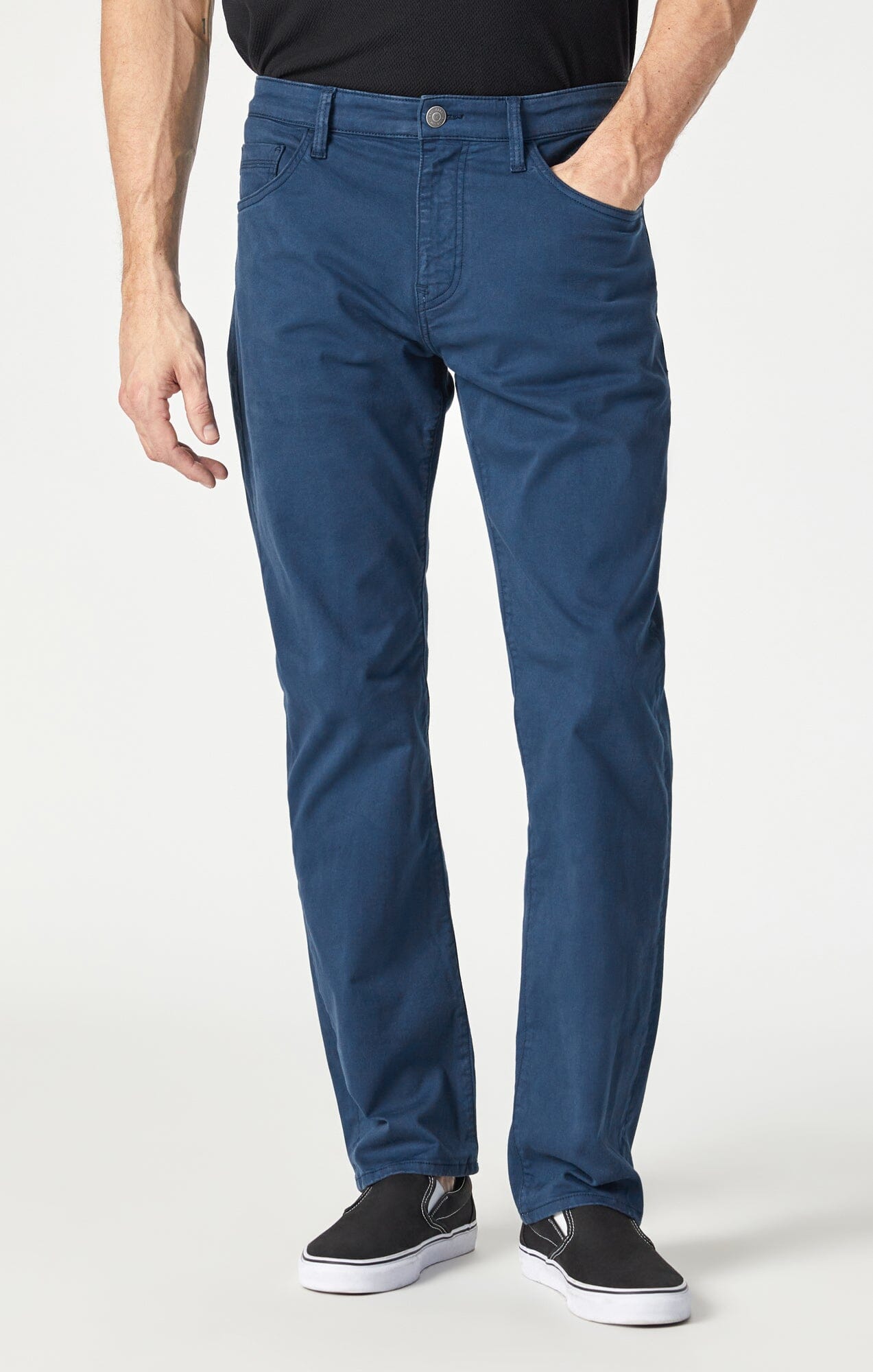 Mavi Men's Zach Straight Leg In Stormy Sky Twill