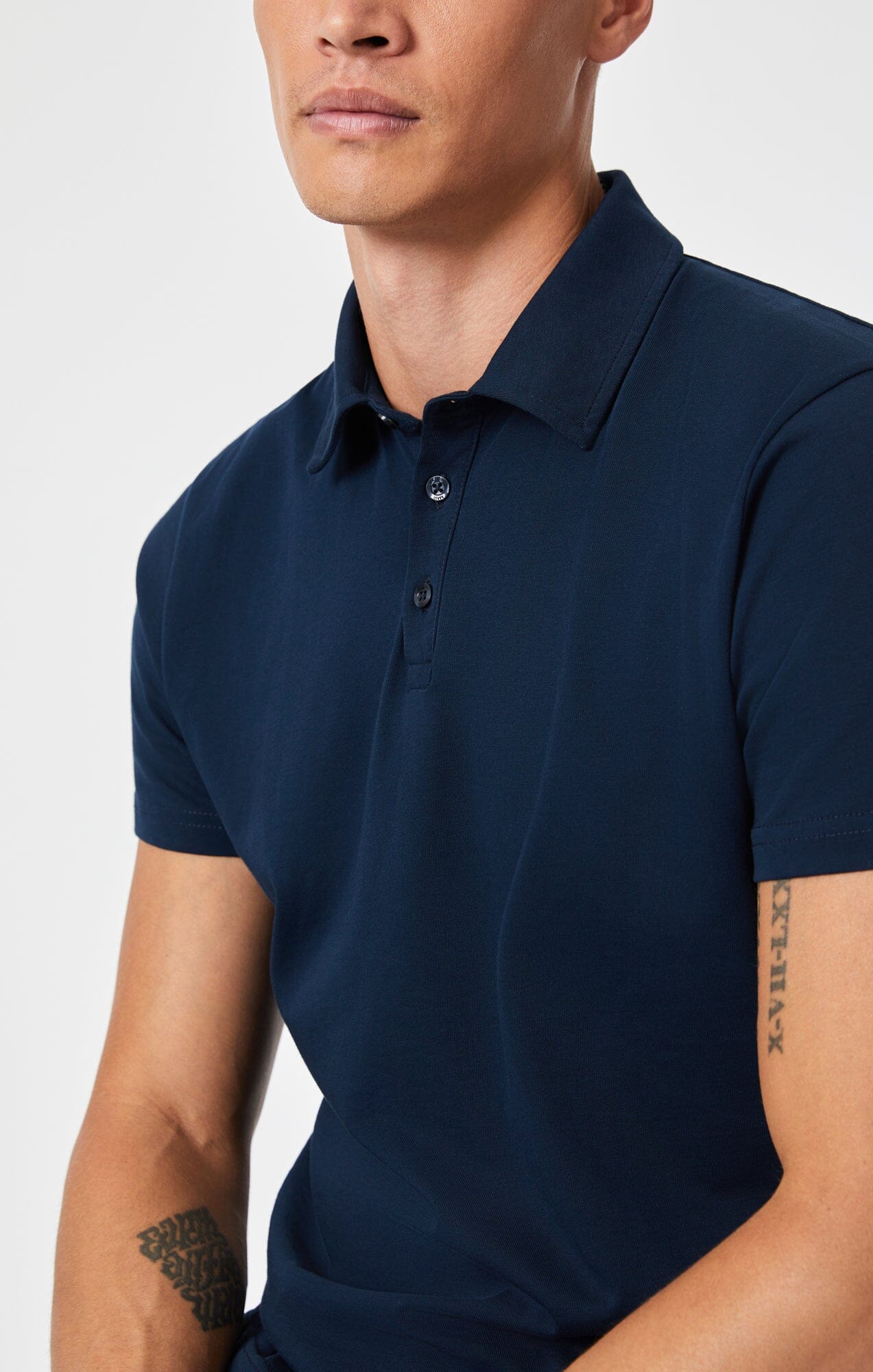 POLO SHIRT IN TOTAL ECLIPSE - Mavi Jeans