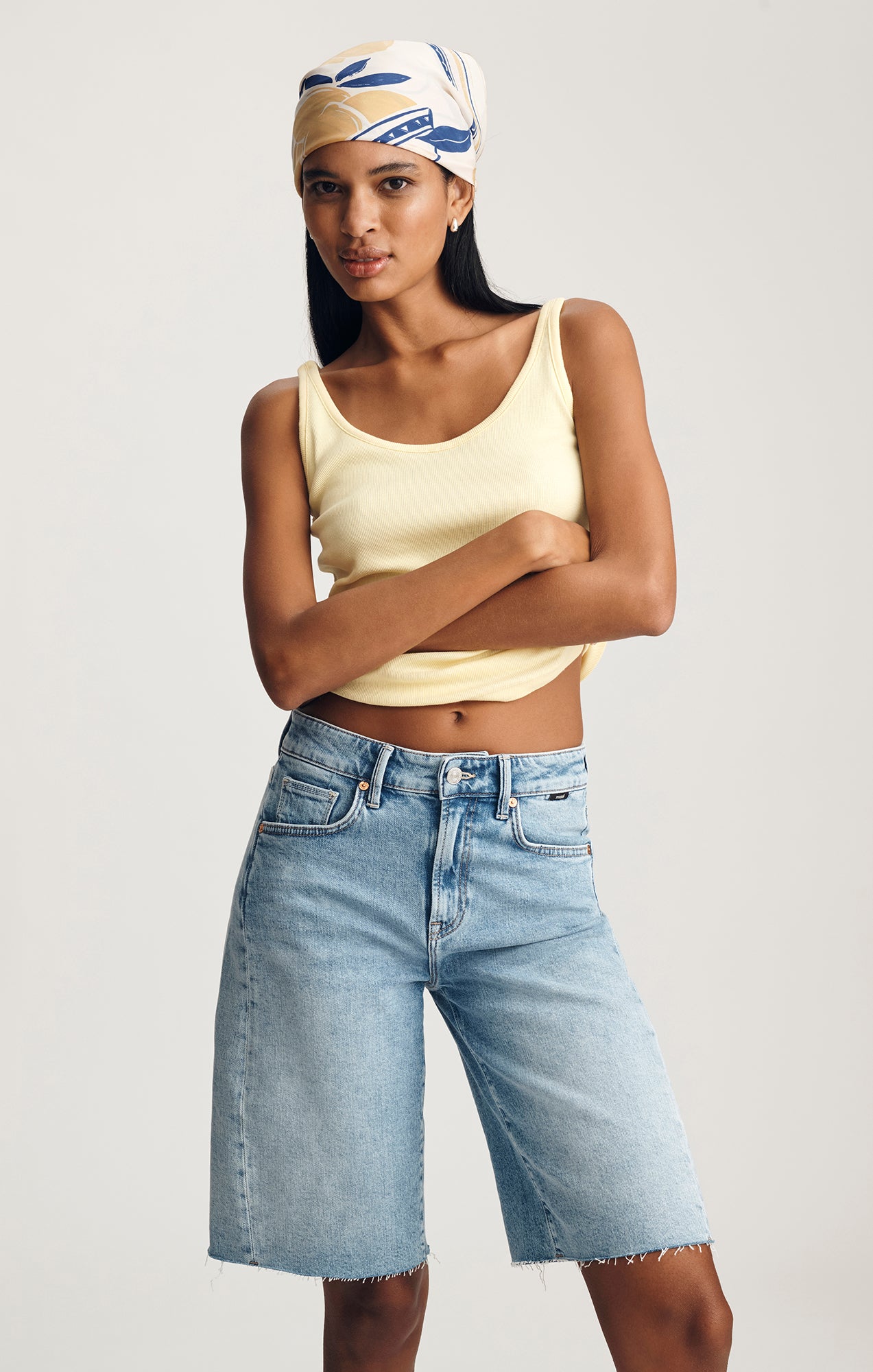 NICA SHORTS IN LIGHT CLASSIC BLUE - Mavi Jeans