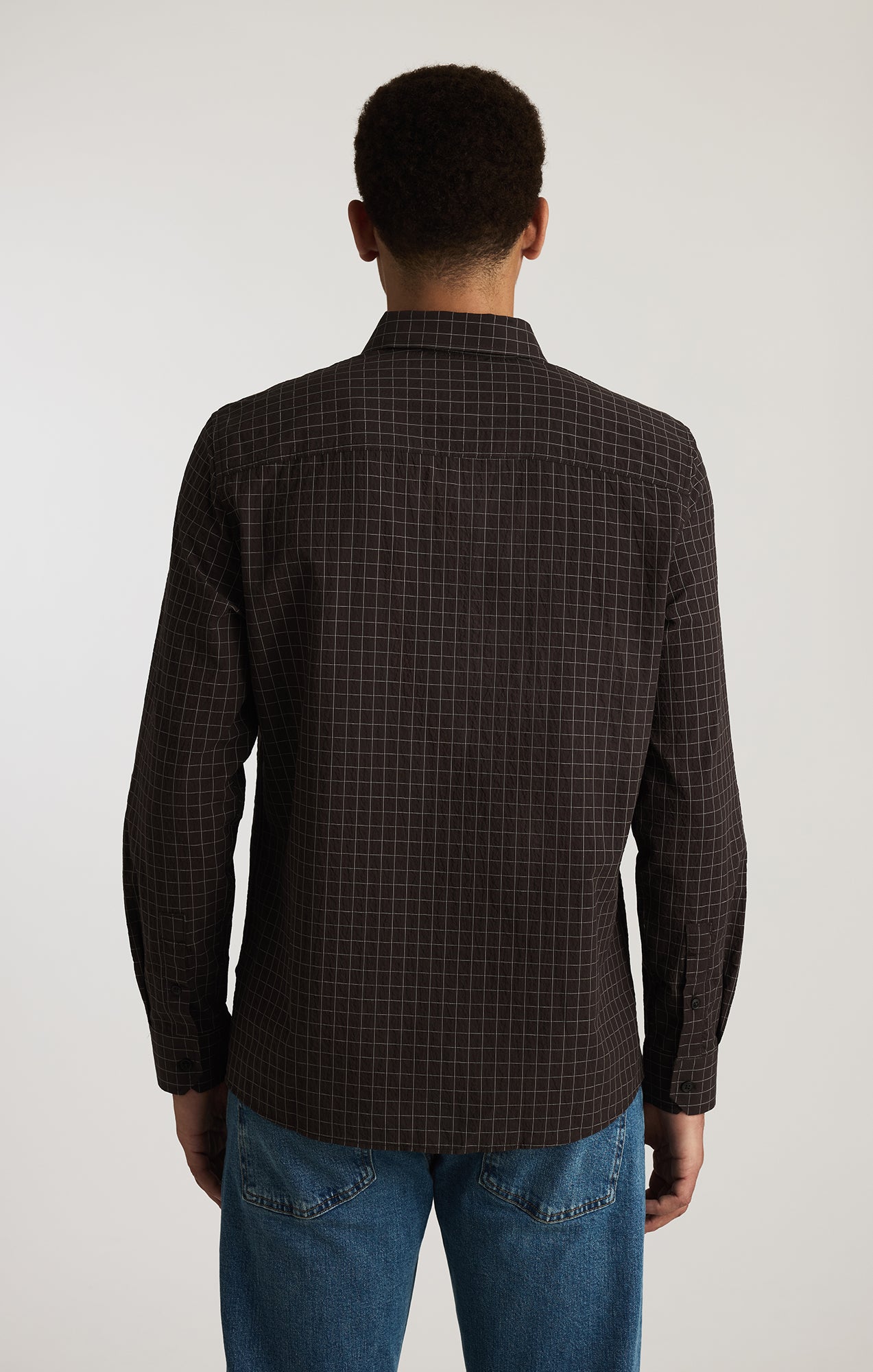 CHECK SHIRT IN AFTER DARK CHECK