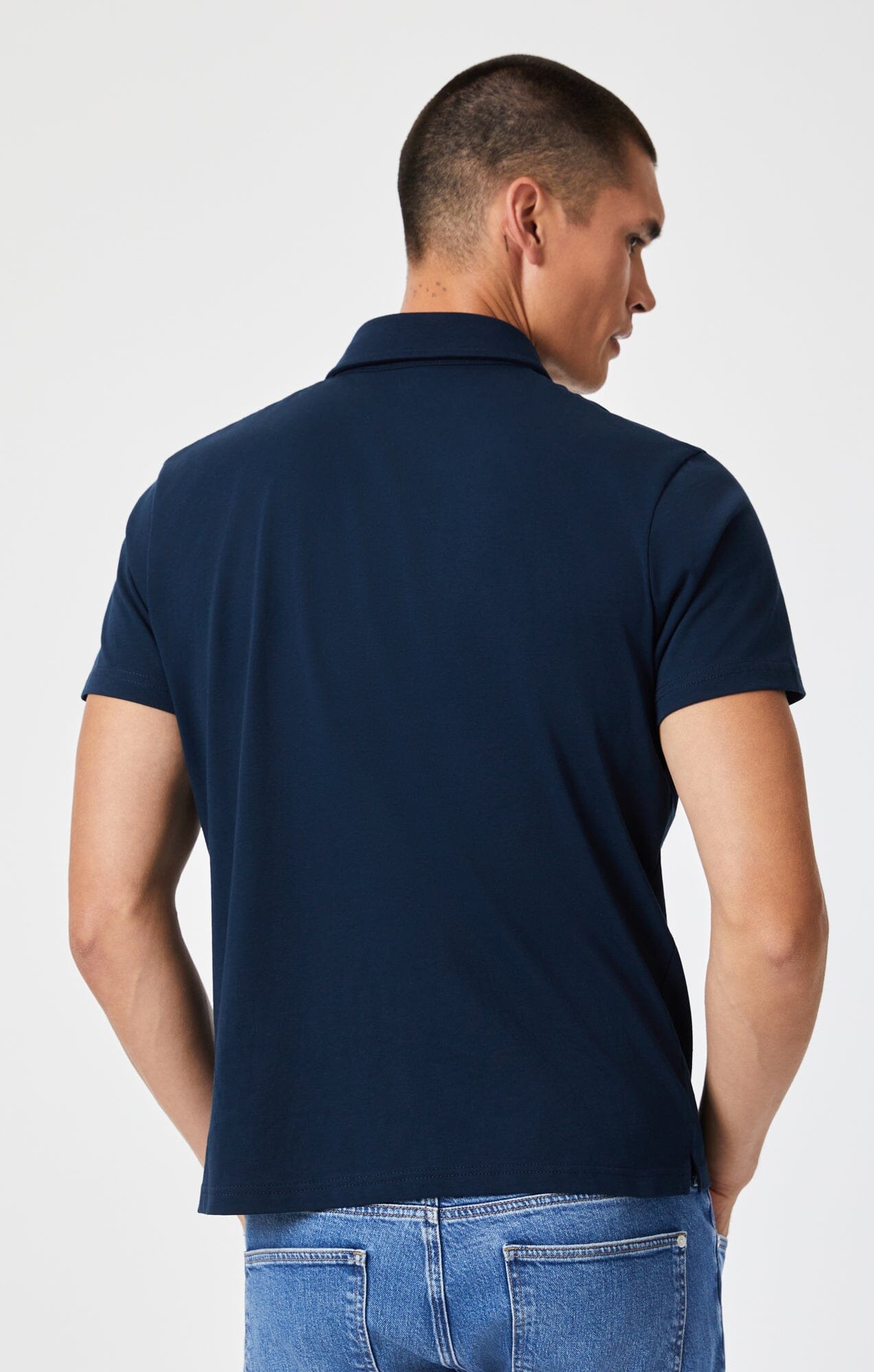 POLO SHIRT IN TOTAL ECLIPSE - Mavi Jeans