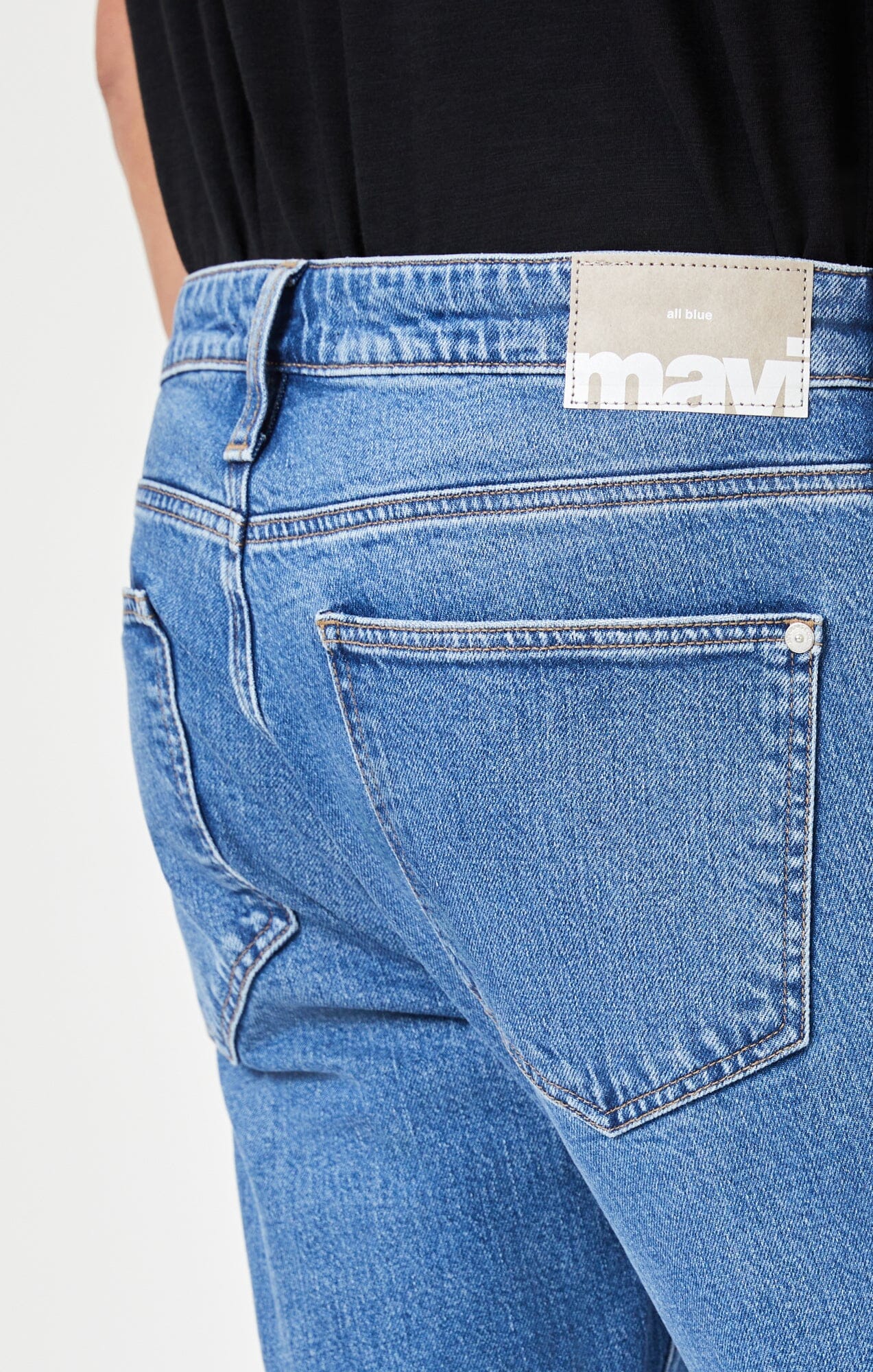 JAKE SLIM LEG IN DARK RECYCLED BLUE - Mavi Jeans