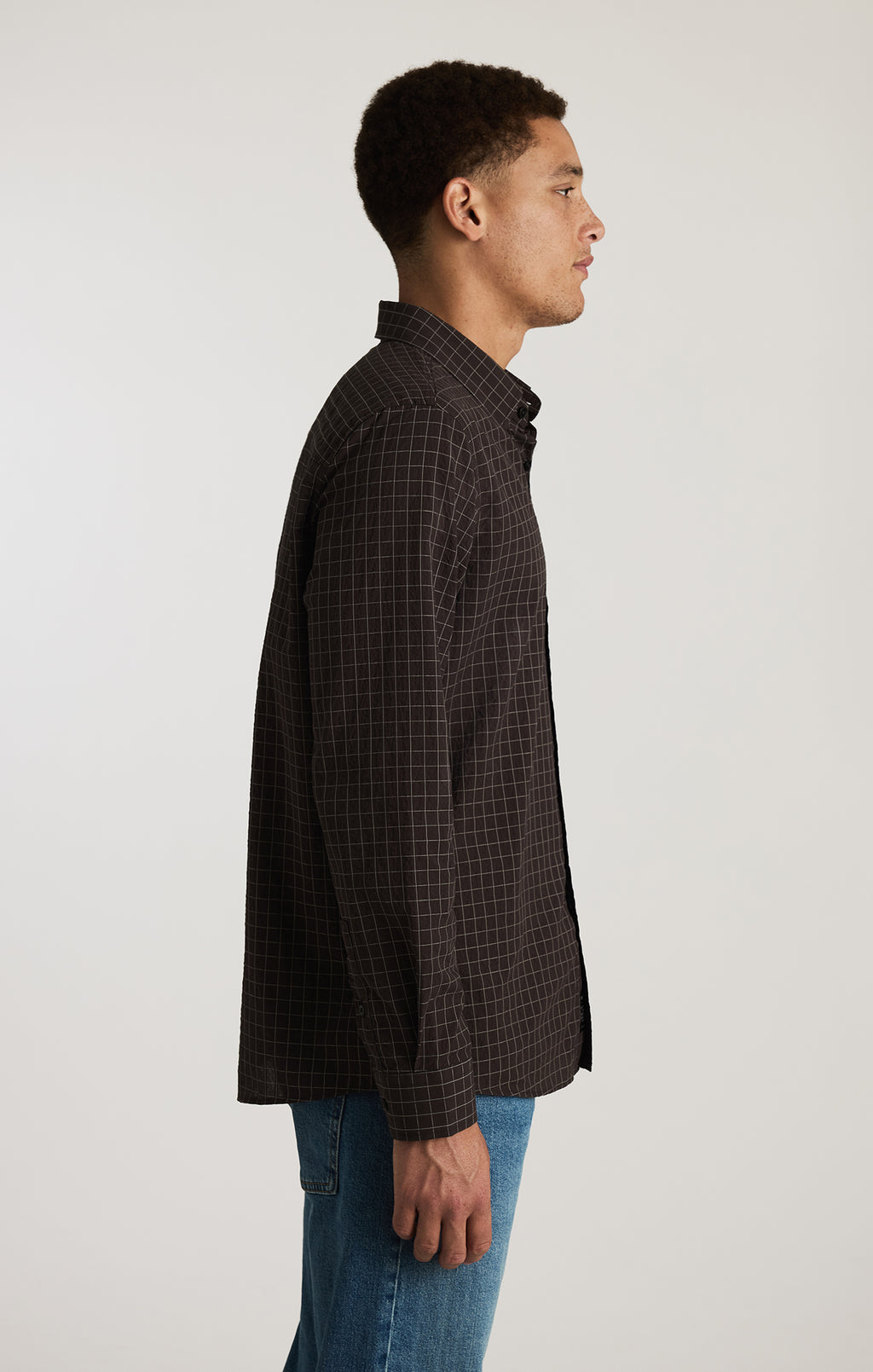 CHECK SHIRT IN AFTER DARK CHECK