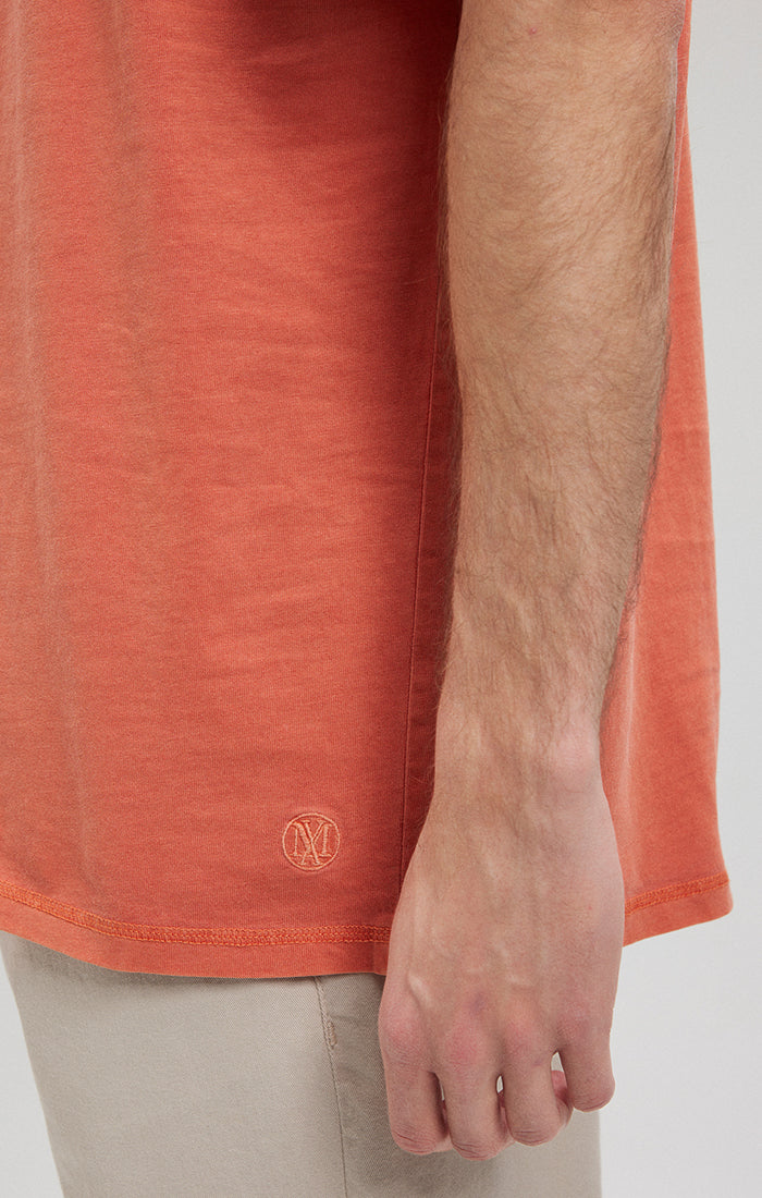 CREW NECK T-SHIRT IN CARNELIAN - Mavi Jeans