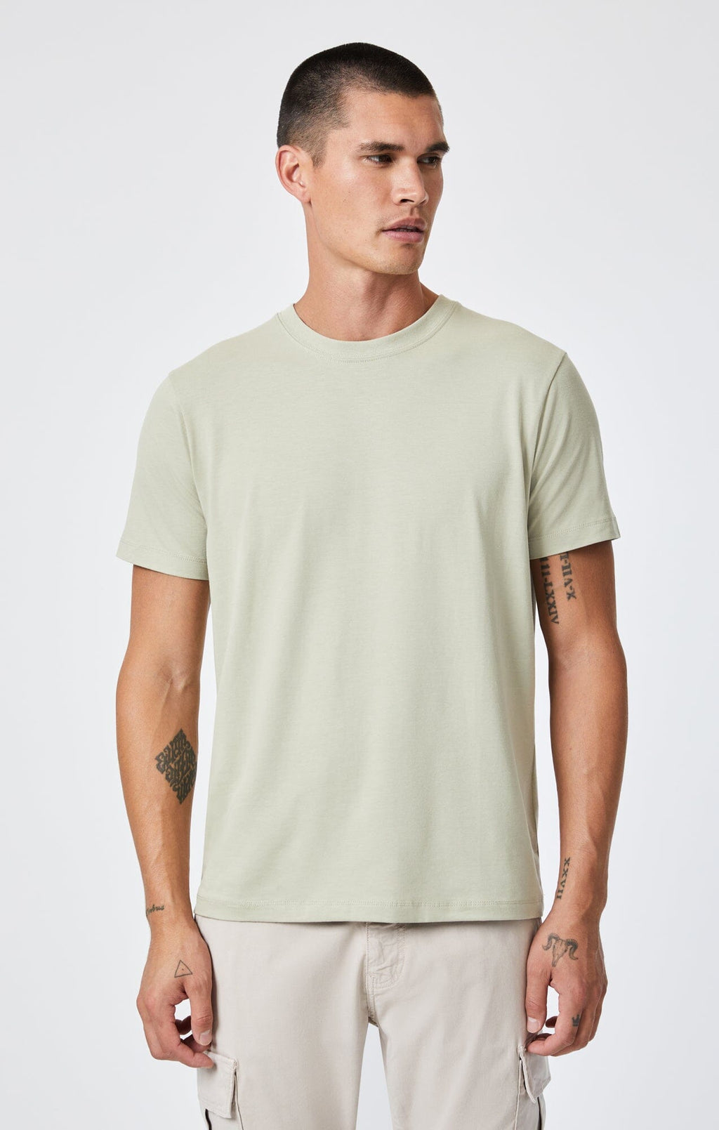 T-SHIRT IN TEA NATURAL DYE - Mavi Jeans