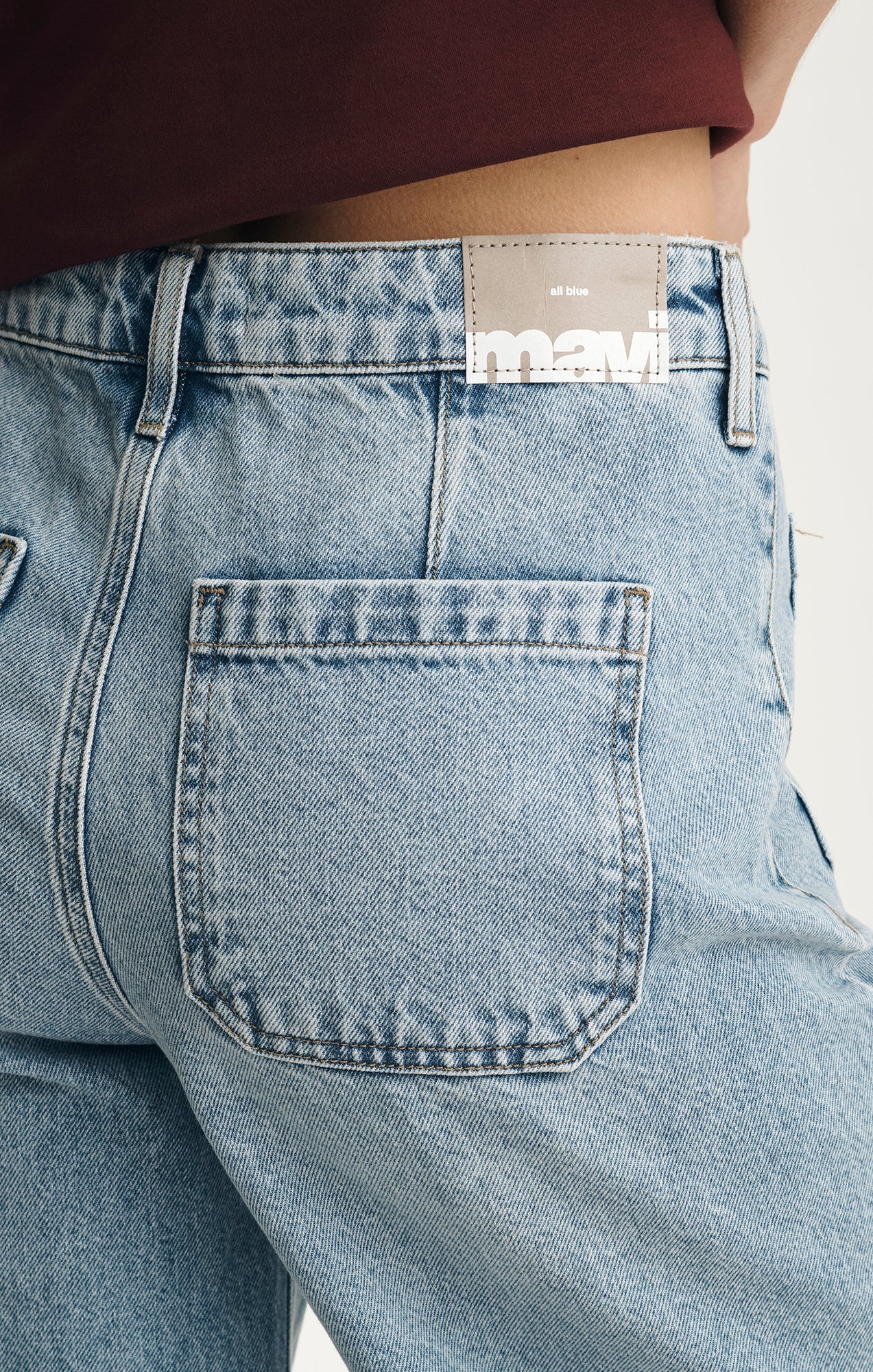 CHRISTINE WIDE LEG IN LIGHT CLASSIC DENIM - Mavi Jeans