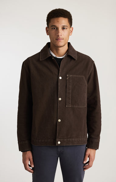 Mavi Men's One Pocket Overshirt In After Dark – Mavi Jeans
