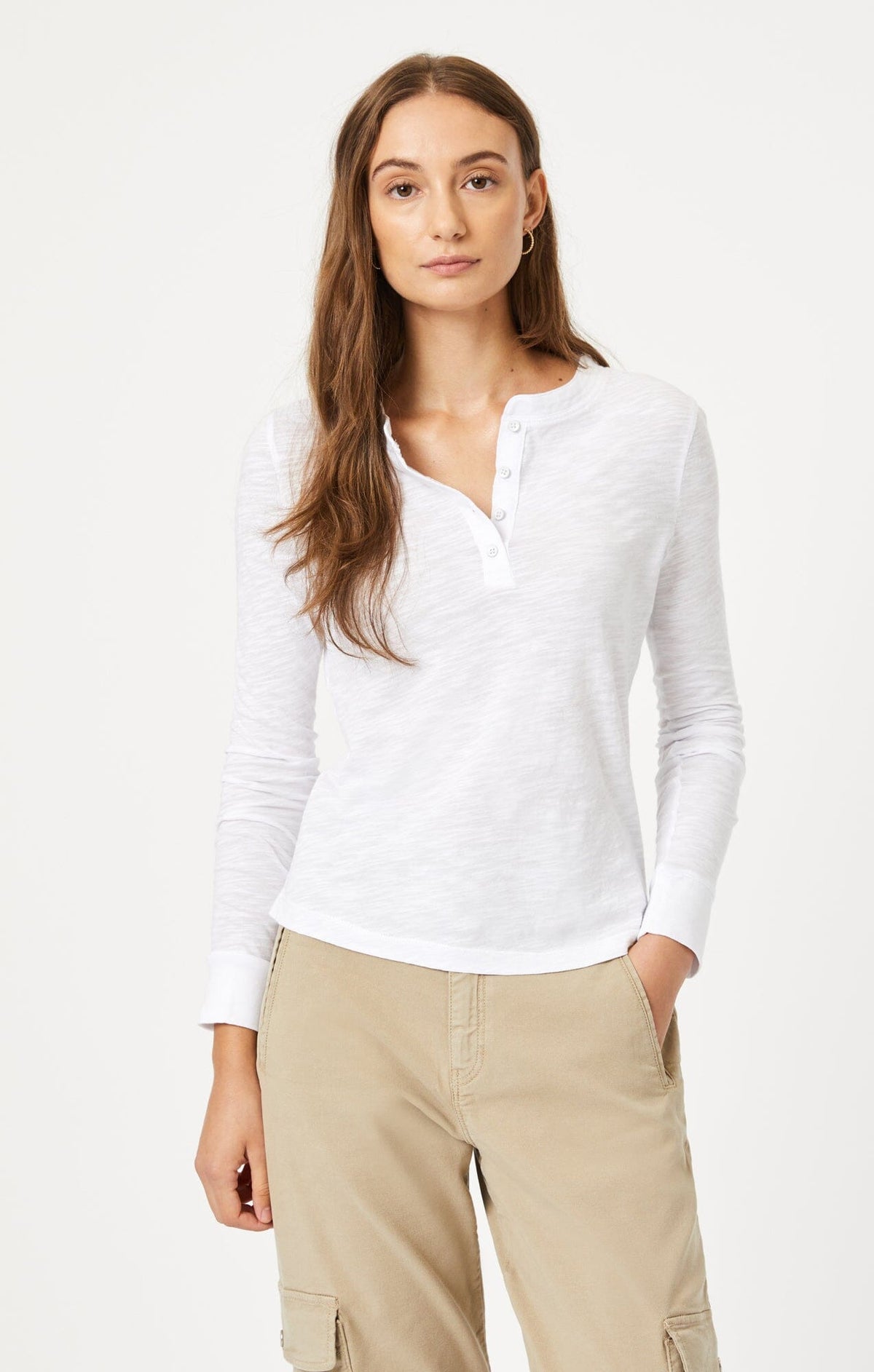 HENLEY T SHIRT