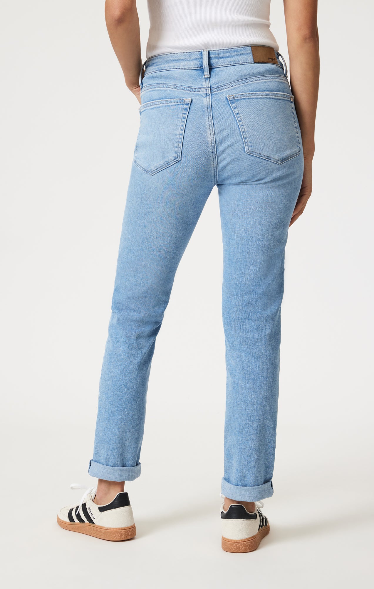KATHLEEN SLIM BOYFRIEND IN LIGHT BLUE FEATHER BLUE - Mavi Jeans