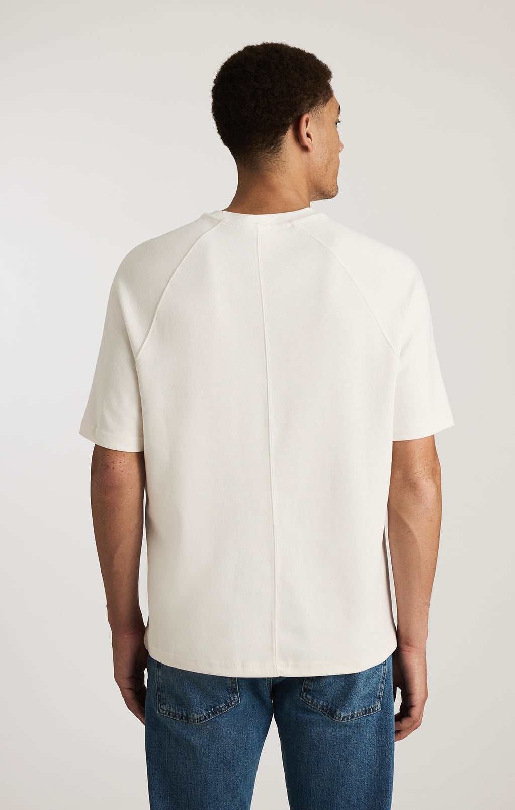 EDITION SHORT SLEEVE T-SHIRT IN ANTIQUE WHITE