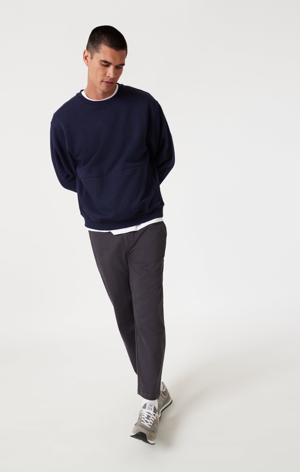 RYDER SLIM STRAIGHT LEG IN STEEL ATHLETIC - Mavi Jeans