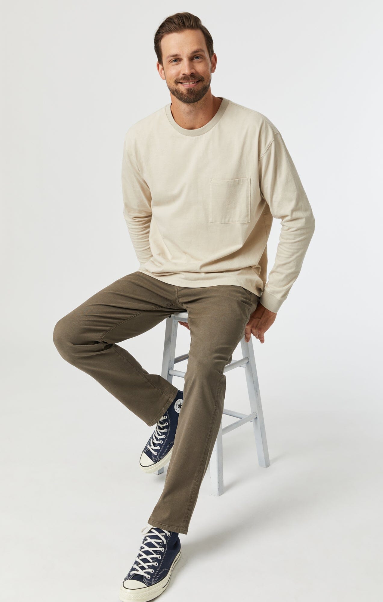 MARCUS SLIM STRAIGHT LEG IN CANTEEN LUXE TWILL - Mavi Jeans