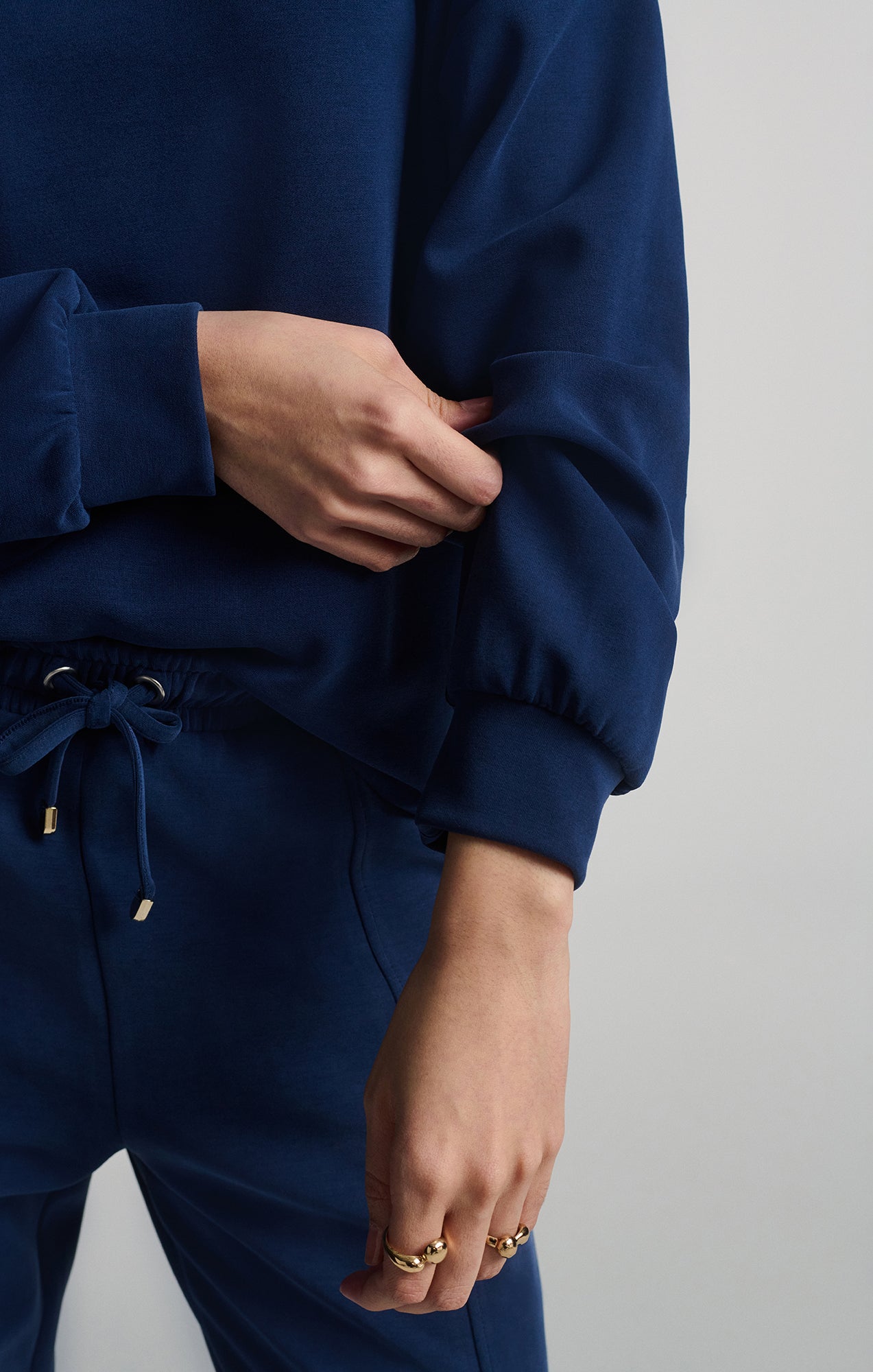 Mavi Women's Luxe Touch Tencel™ Sweatshirt In Medieval Blue – Mavi