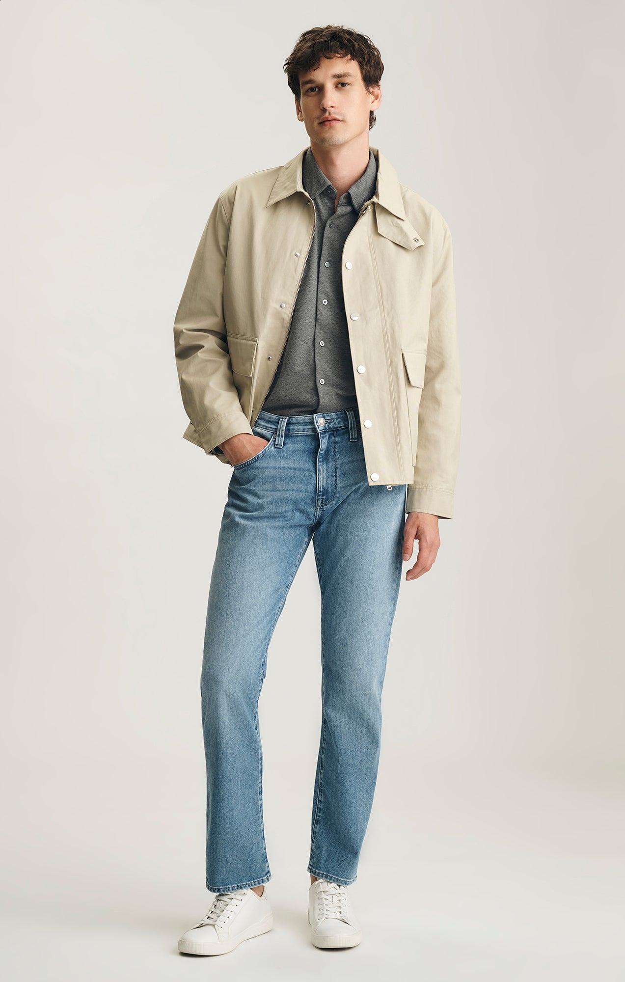 Mavi Men's Pocket Jacket In Spray Green – Mavi Jeans