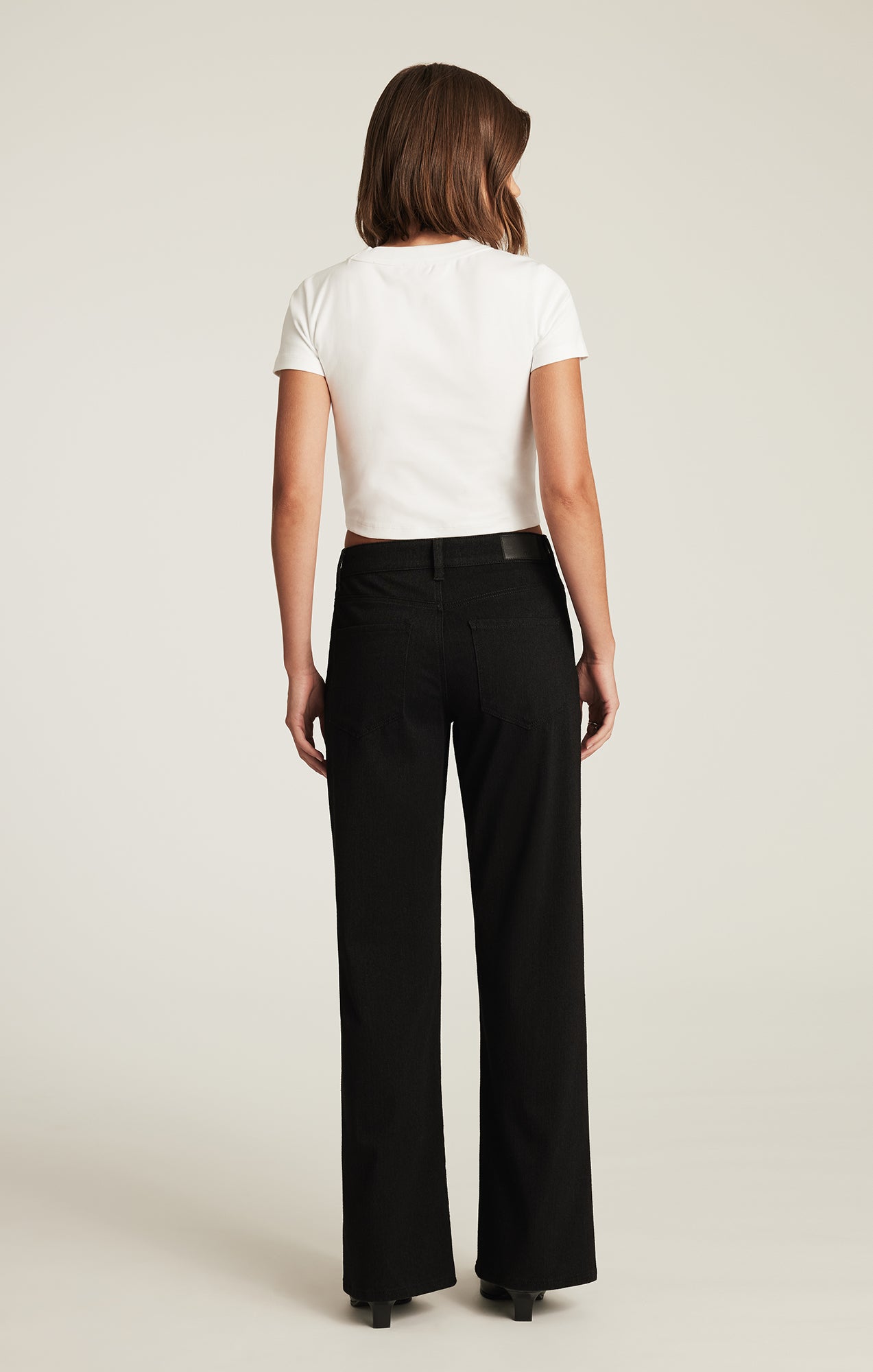 SABRINA WIDE LEG IN BLACK MOVE - Mavi Jeans
