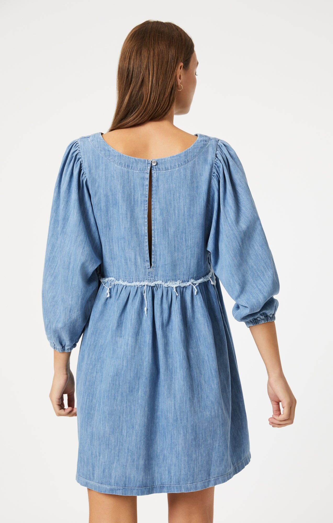 DORY DRESS IN MID BLUE LIGHT DENIM - Mavi Jeans