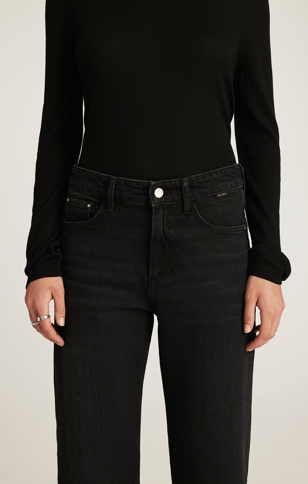 TAYLOR STRAIGHT LEG IN DARK SMOKE GOLD PREMIUM - Mavi Jeans