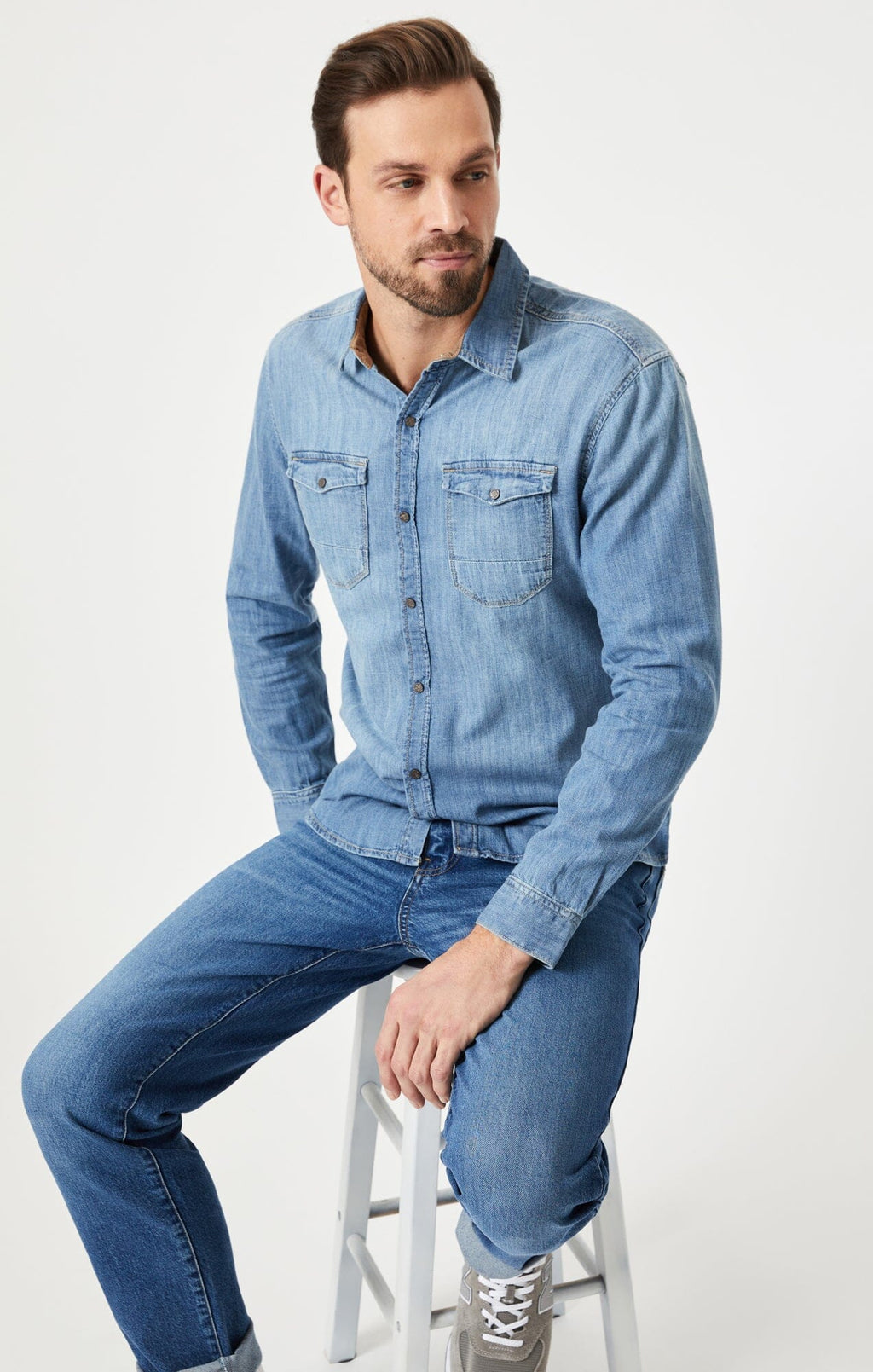 RIO SHIRT IN LIGHT CAMO VINTAGE - Mavi Jeans