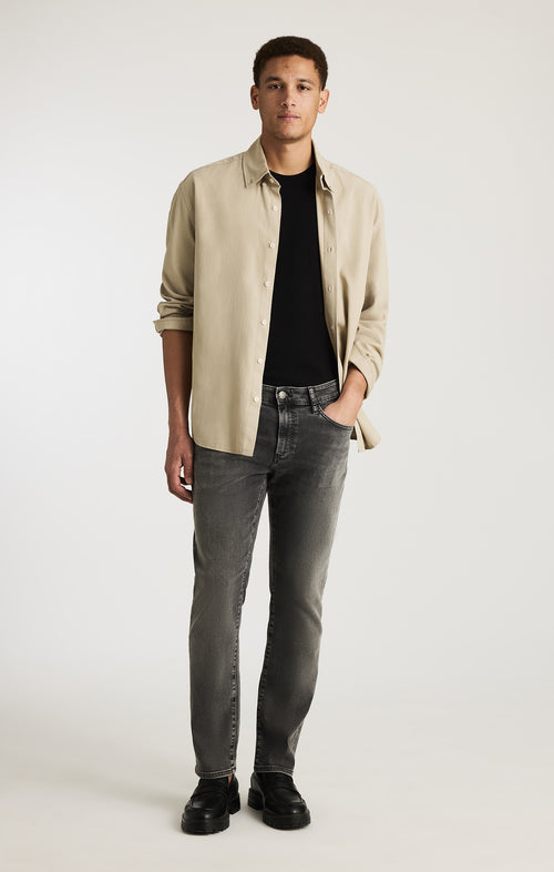 MARCUS SLIM STRAIGHT LEG IN MID SMOKE SUPERMOVE - Mavi Jeans