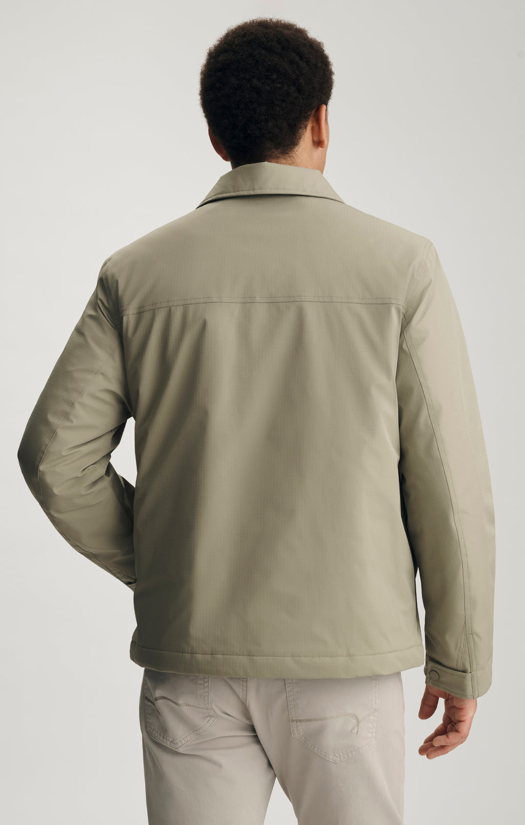 PADDED COACHES JACKET IN OVERLAND TREK - Mavi Jeans