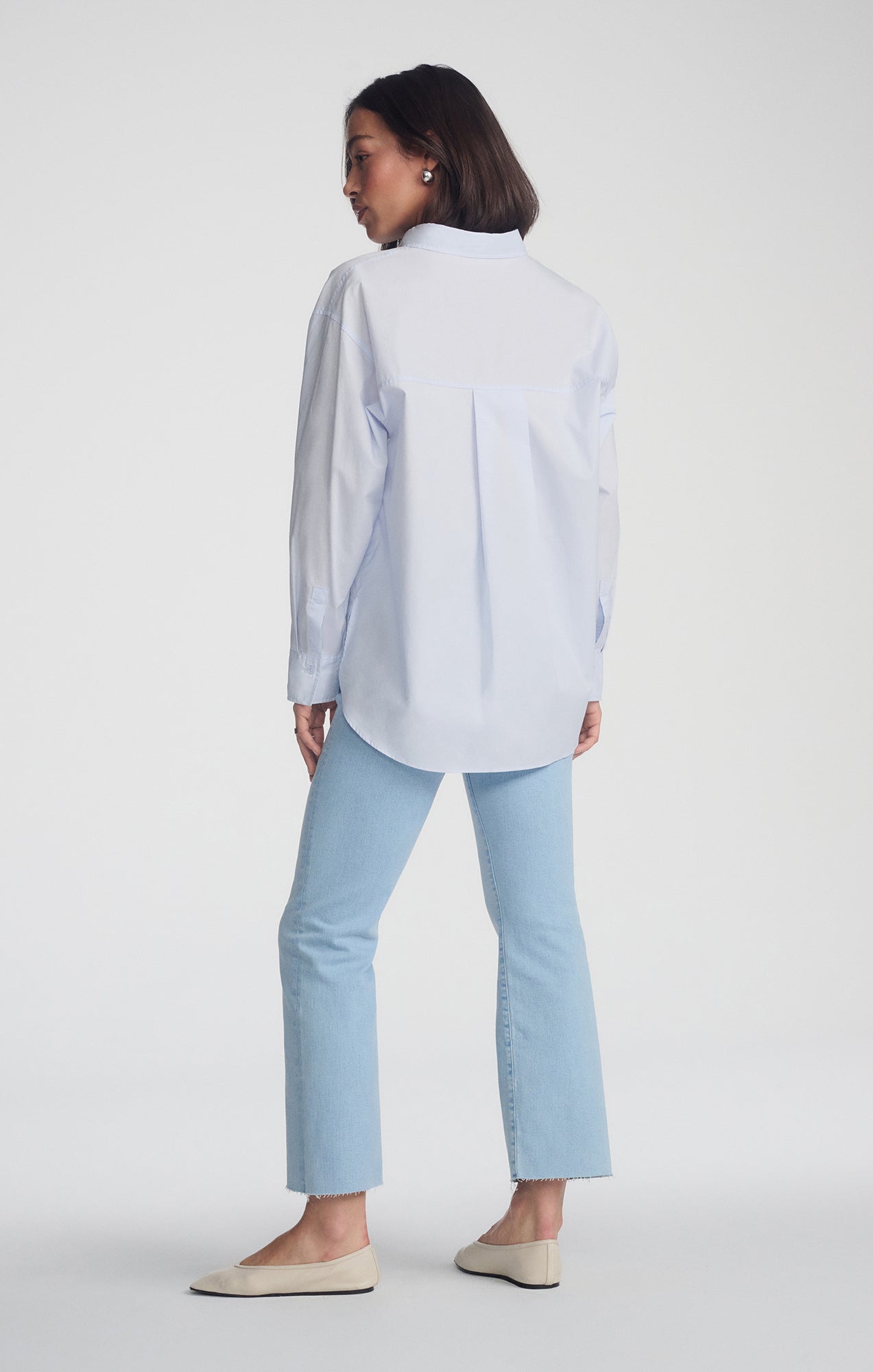 DOUBLE POCKET BUTTON-UP SHIRT IN CASHMERE BLUE - Mavi Jeans