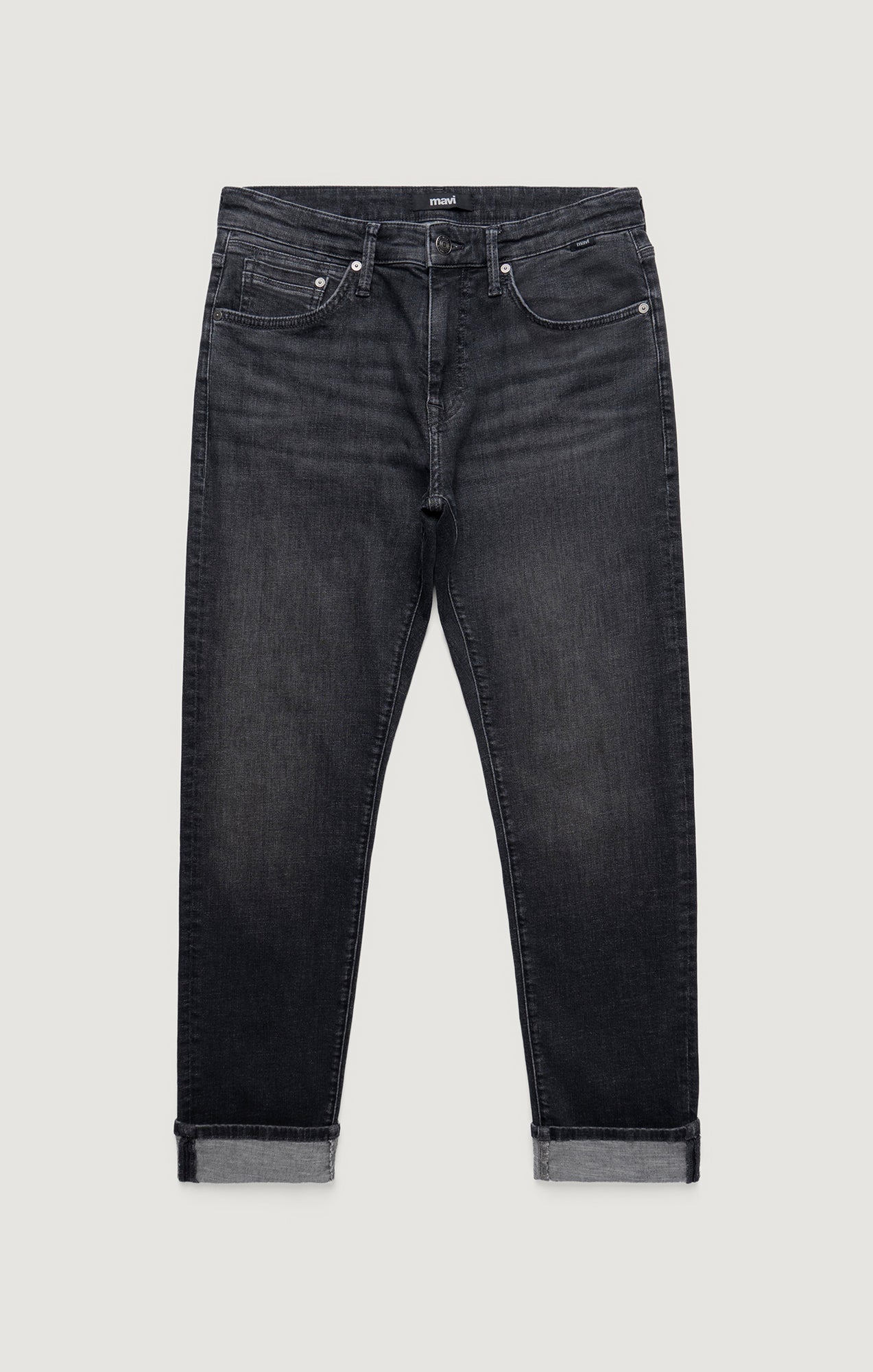 JAKE SLIM LEG IN SMOKE ORGANIC VINTAGE - Mavi Jeans
