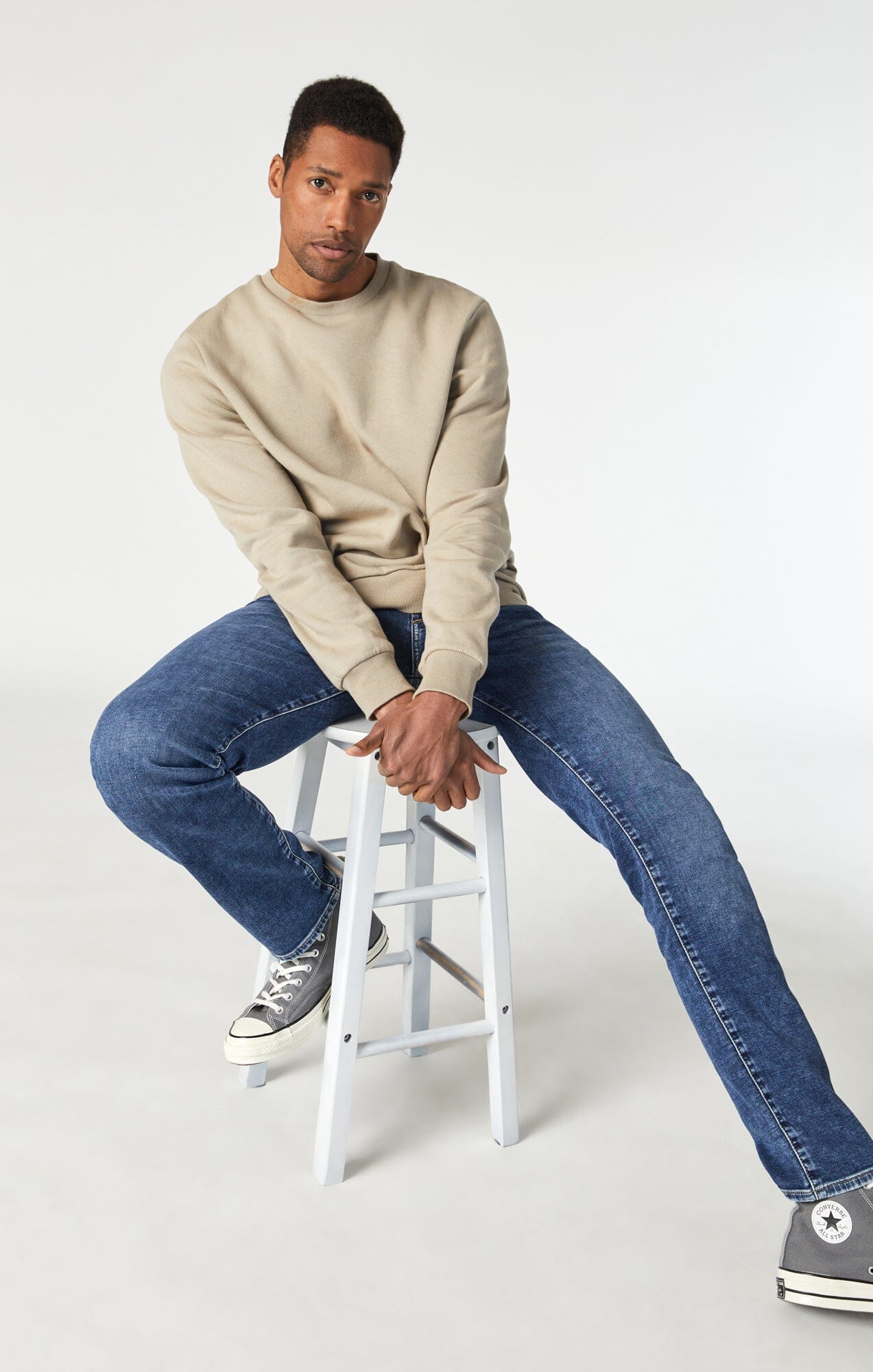 JAKE SLIM LEG IN DARK SKY ATHLETIC - Mavi Jeans
