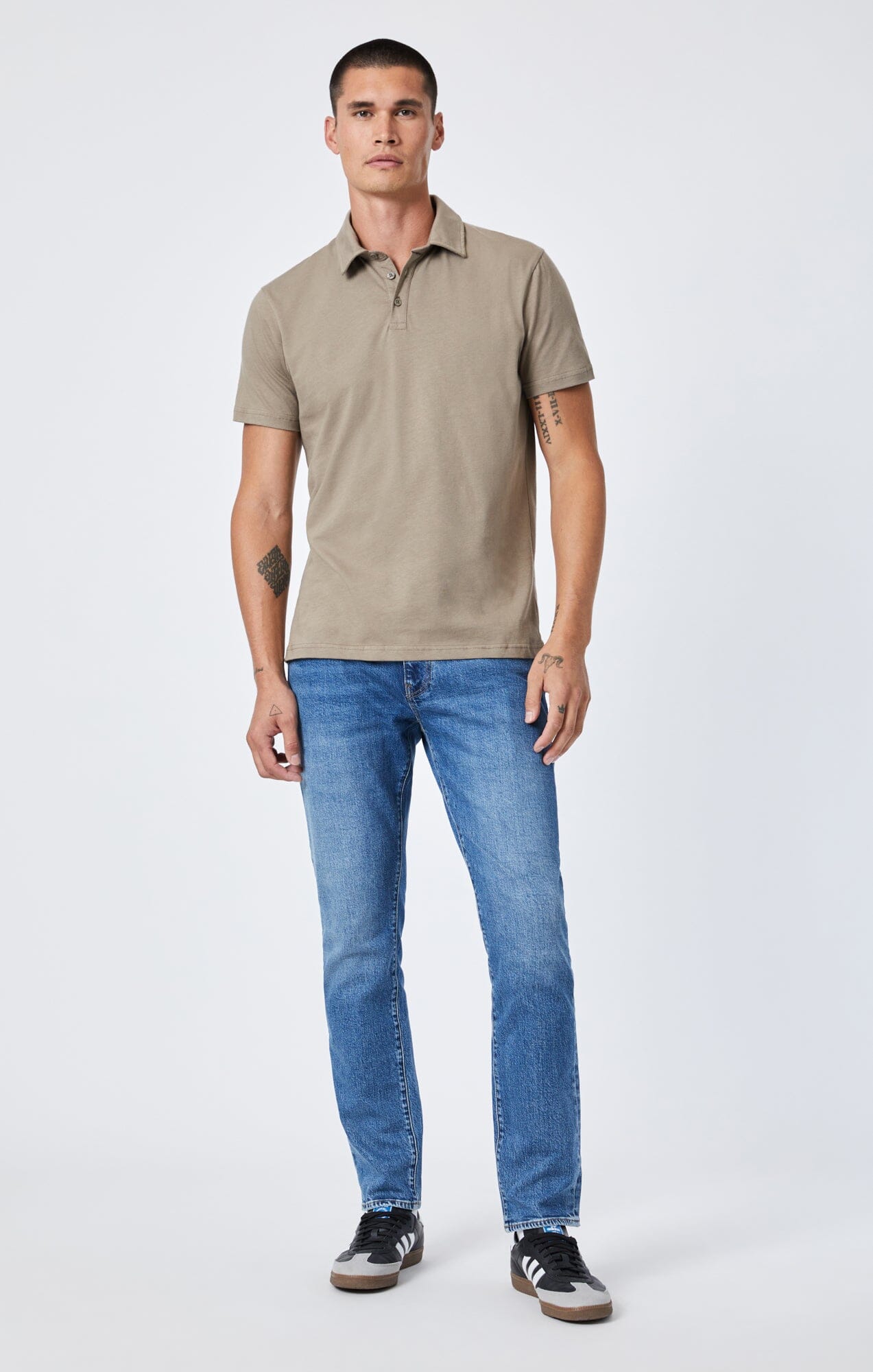 POLO SHIRT IN WALNUT - Mavi Jeans