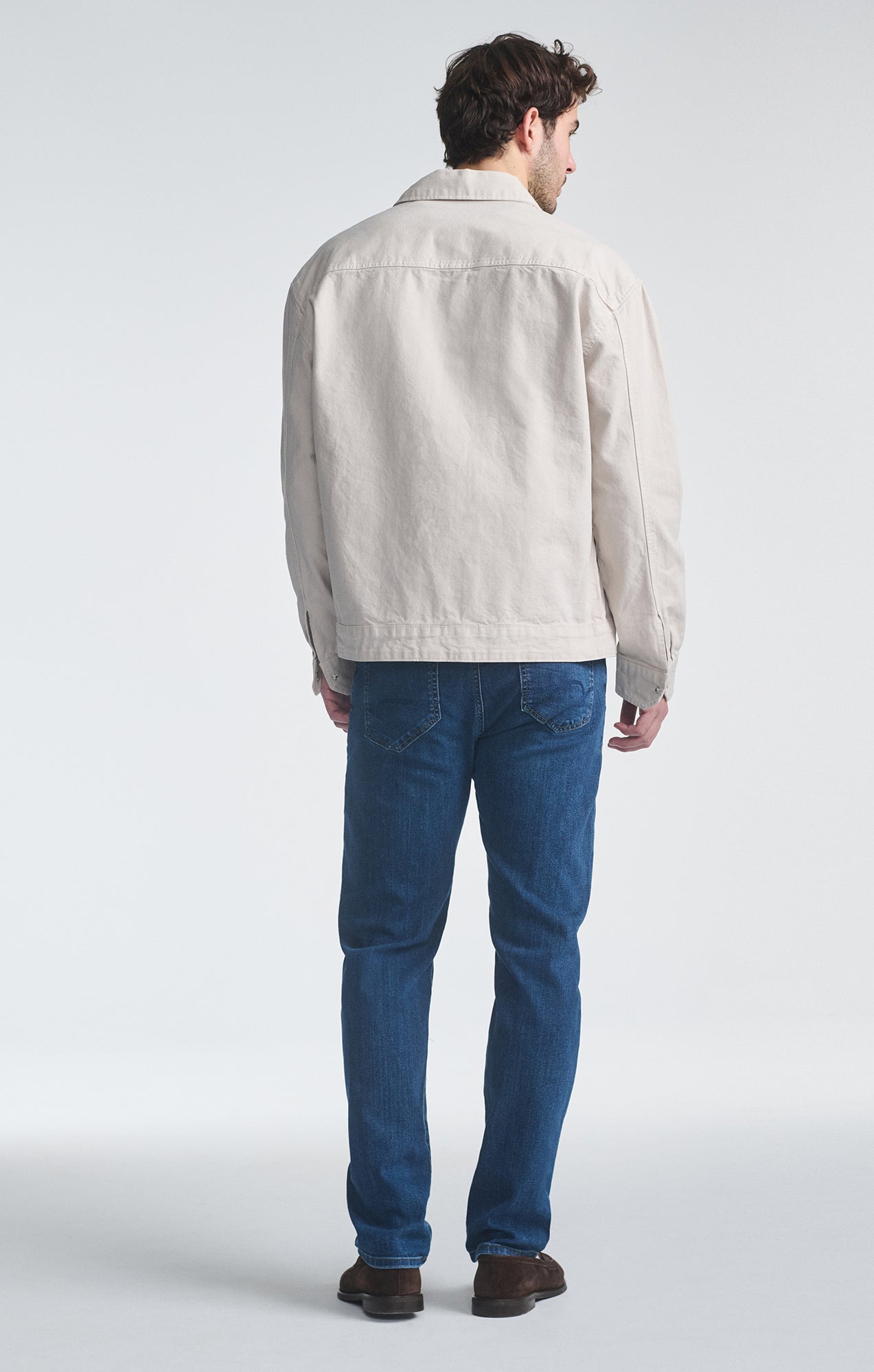 ZACH STRAIGHT LEG IN DEEP BRUSHED WILLIAMSBURG - Mavi Jeans