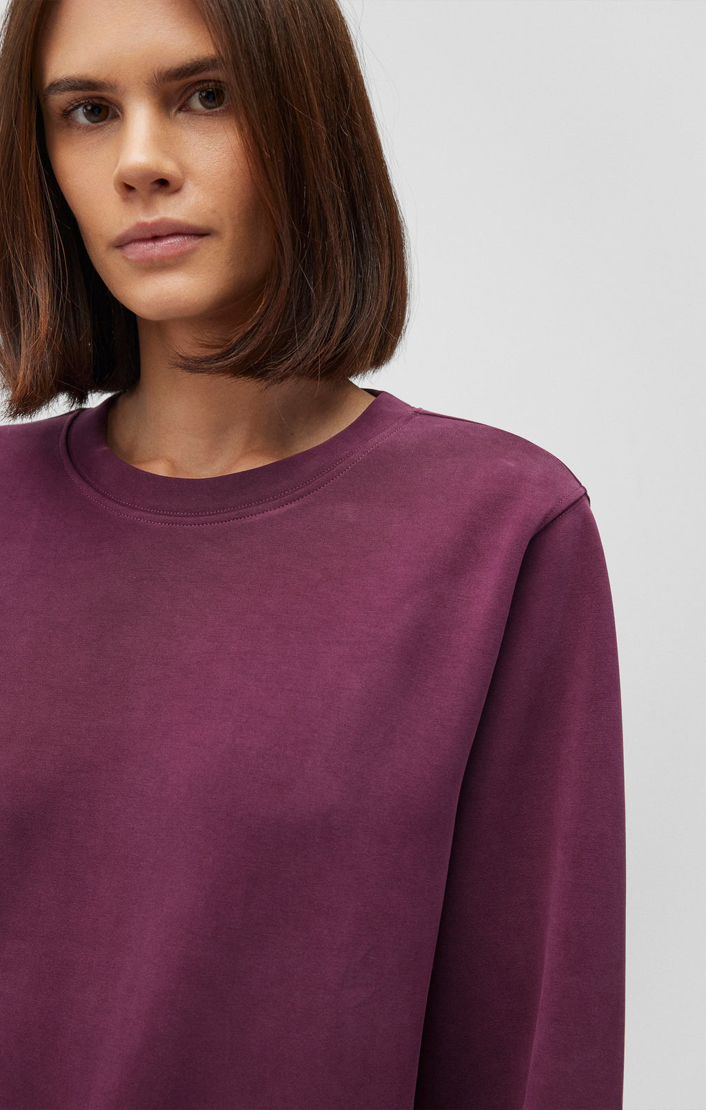 SWEATSHIRT IN SASSAFRAS - Mavi Jeans