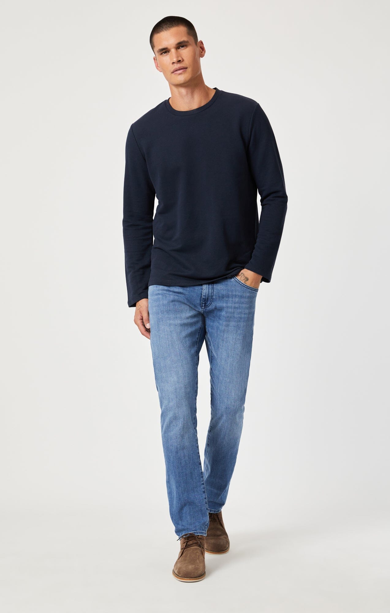 Mavi Men's Jake Slim Leg In Blue Stone Williamsburg – Mavi Jeans