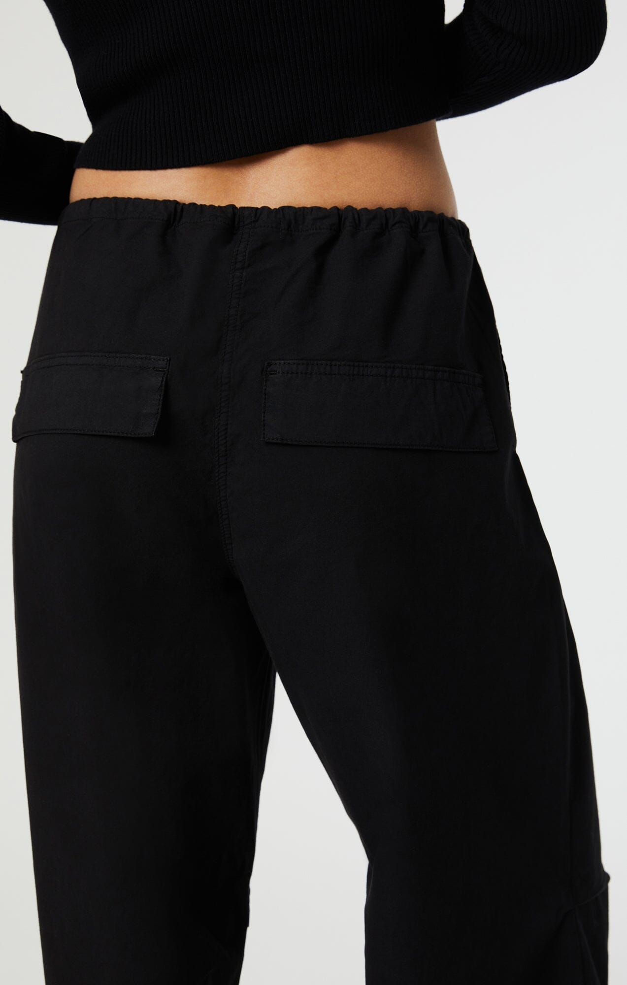 Mavi Women's Hill Parachute Pants In Dark Smoke Move