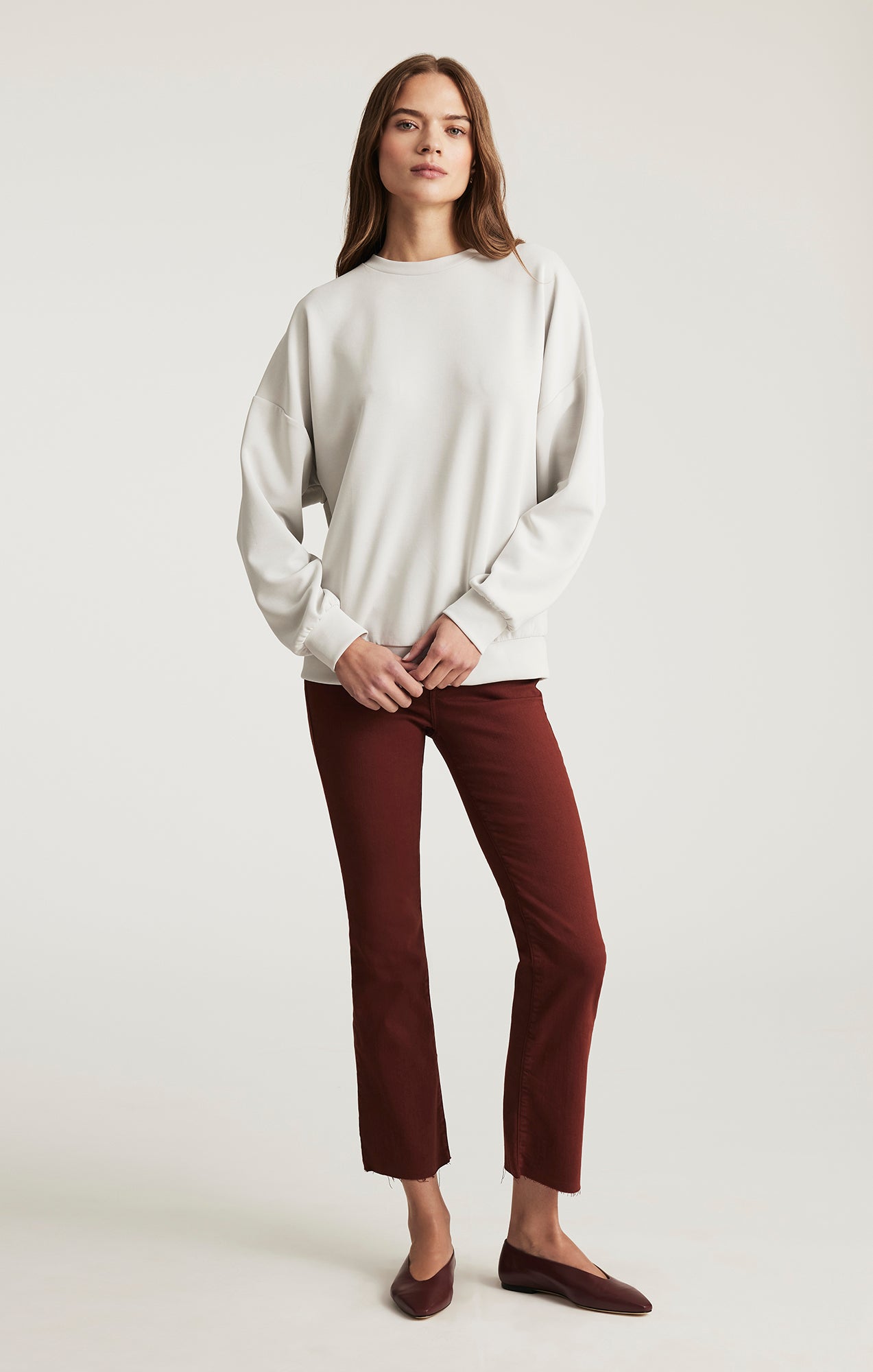 ANIKA CROPPED FLARE IN ANDORRA FLEX BLUE - Mavi Jeans