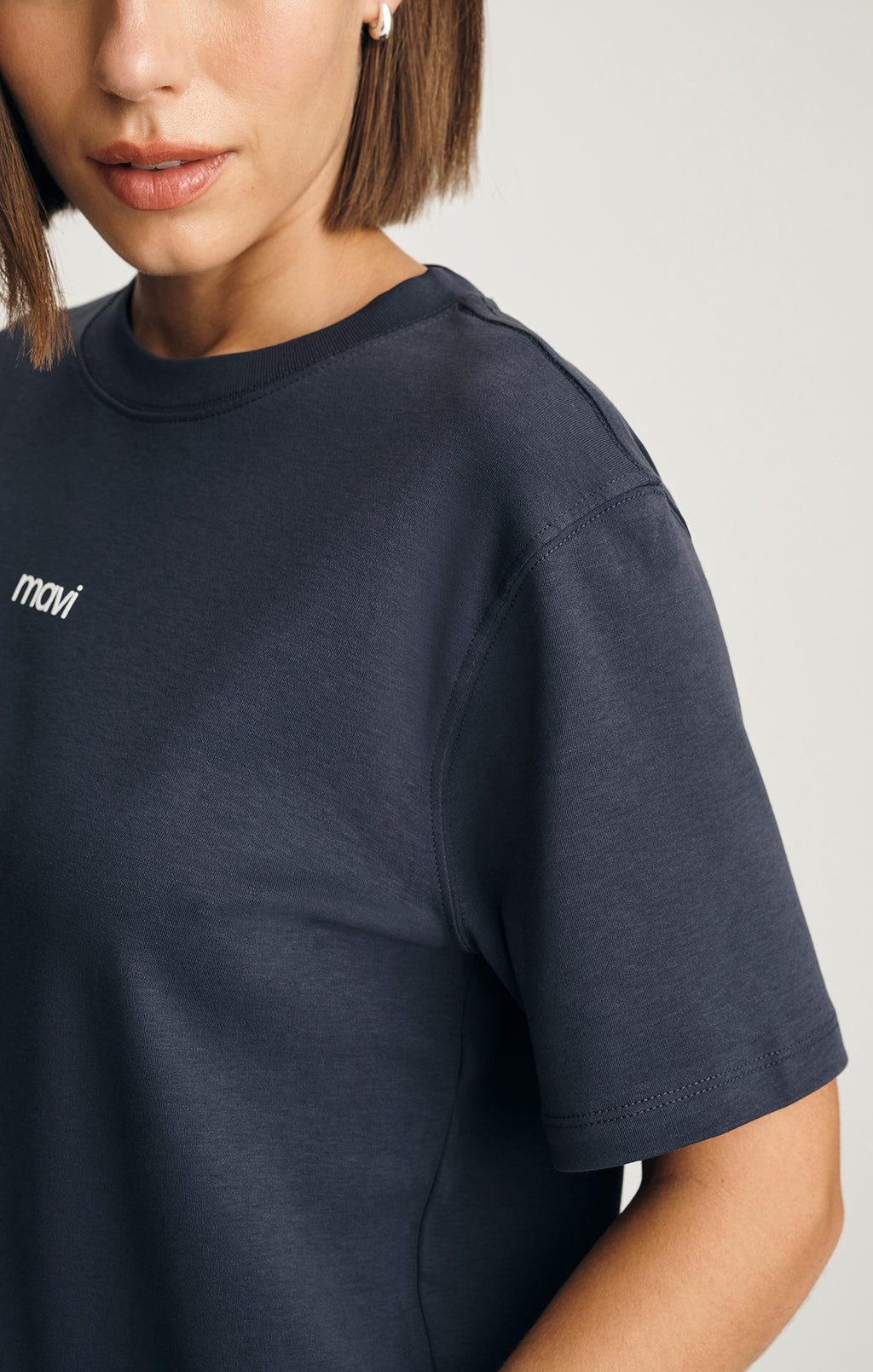 MAVI LOGO T-SHIRT IN PARISIAN NIGHT