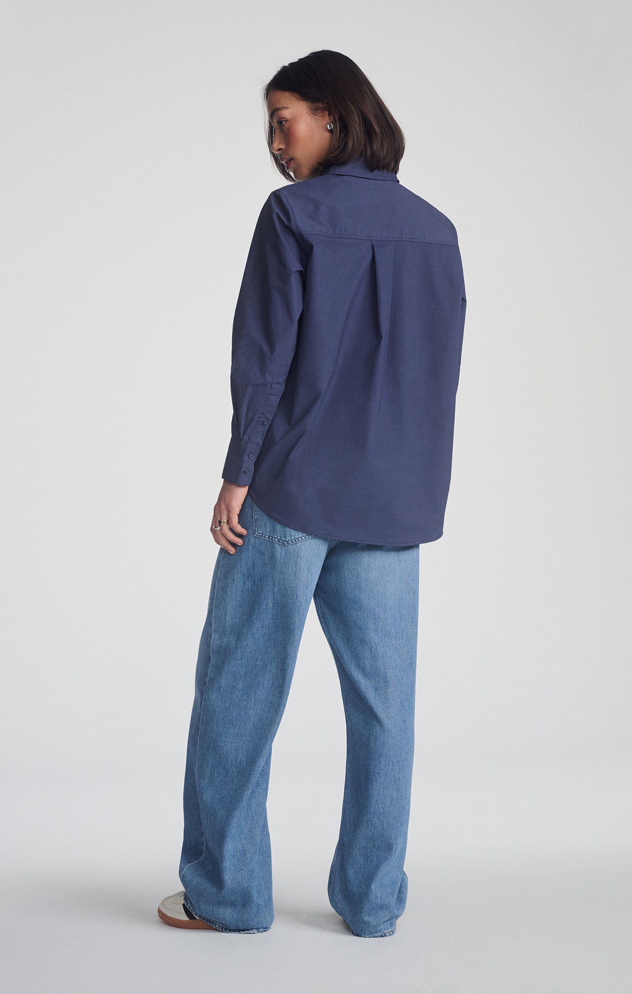 LONG SLEEVE BUTTON-UP SHIRT IN NAVAL ACADEMY - Mavi Jeans