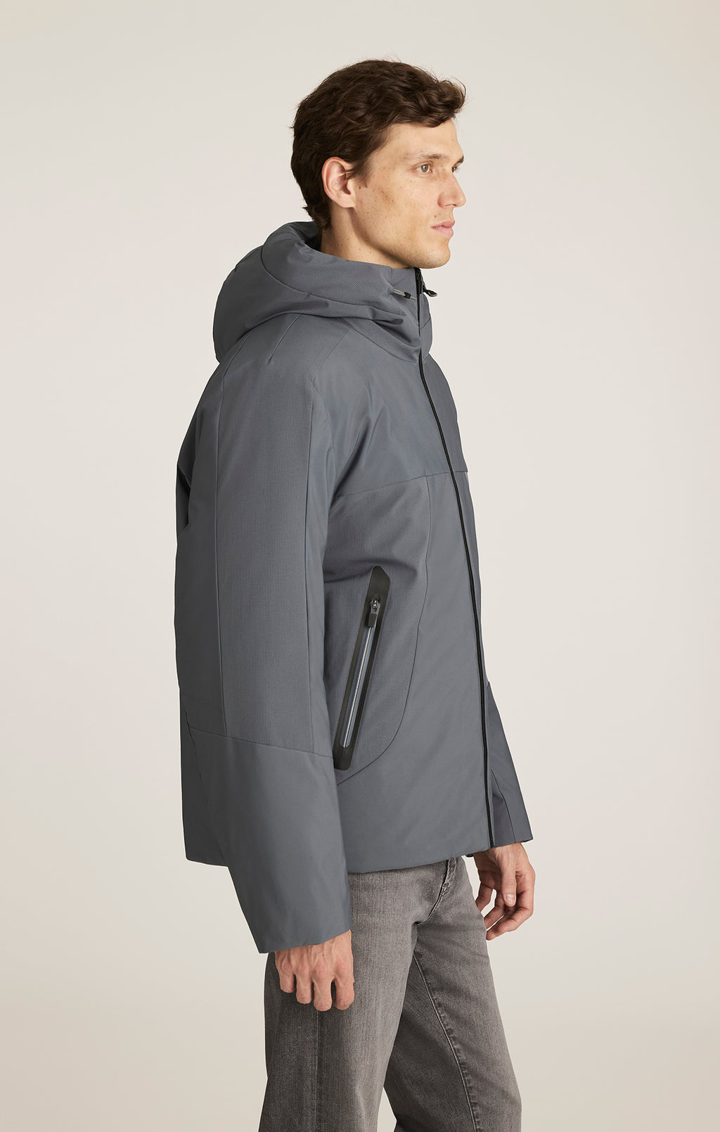 HOODED PARKA IN TURBULENCE - Mavi Jeans