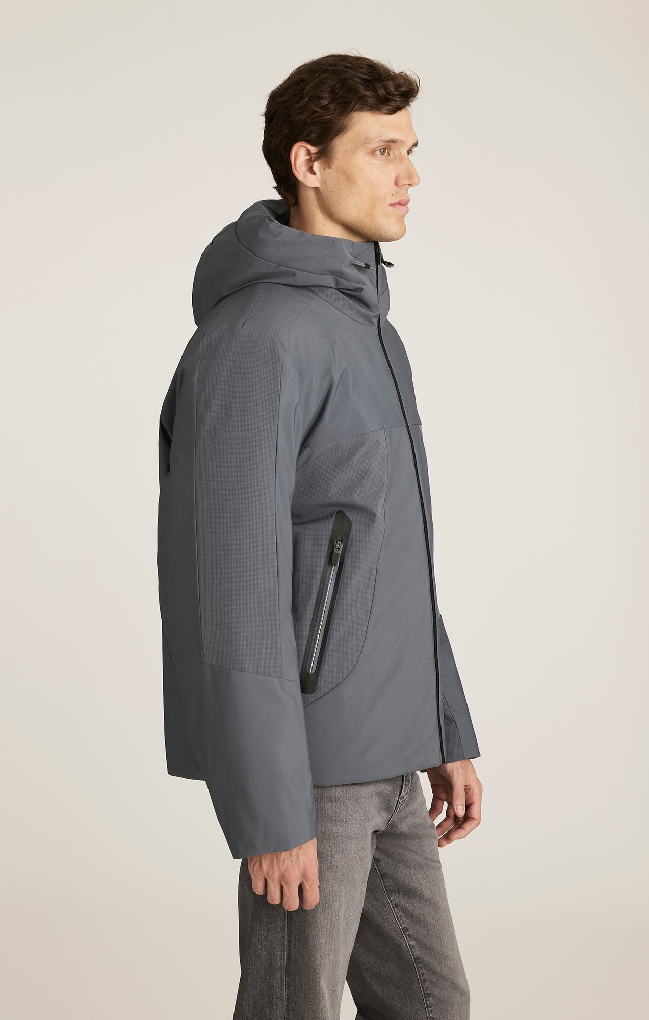 HOODED PARKA IN TURBULENCE - Mavi Jeans