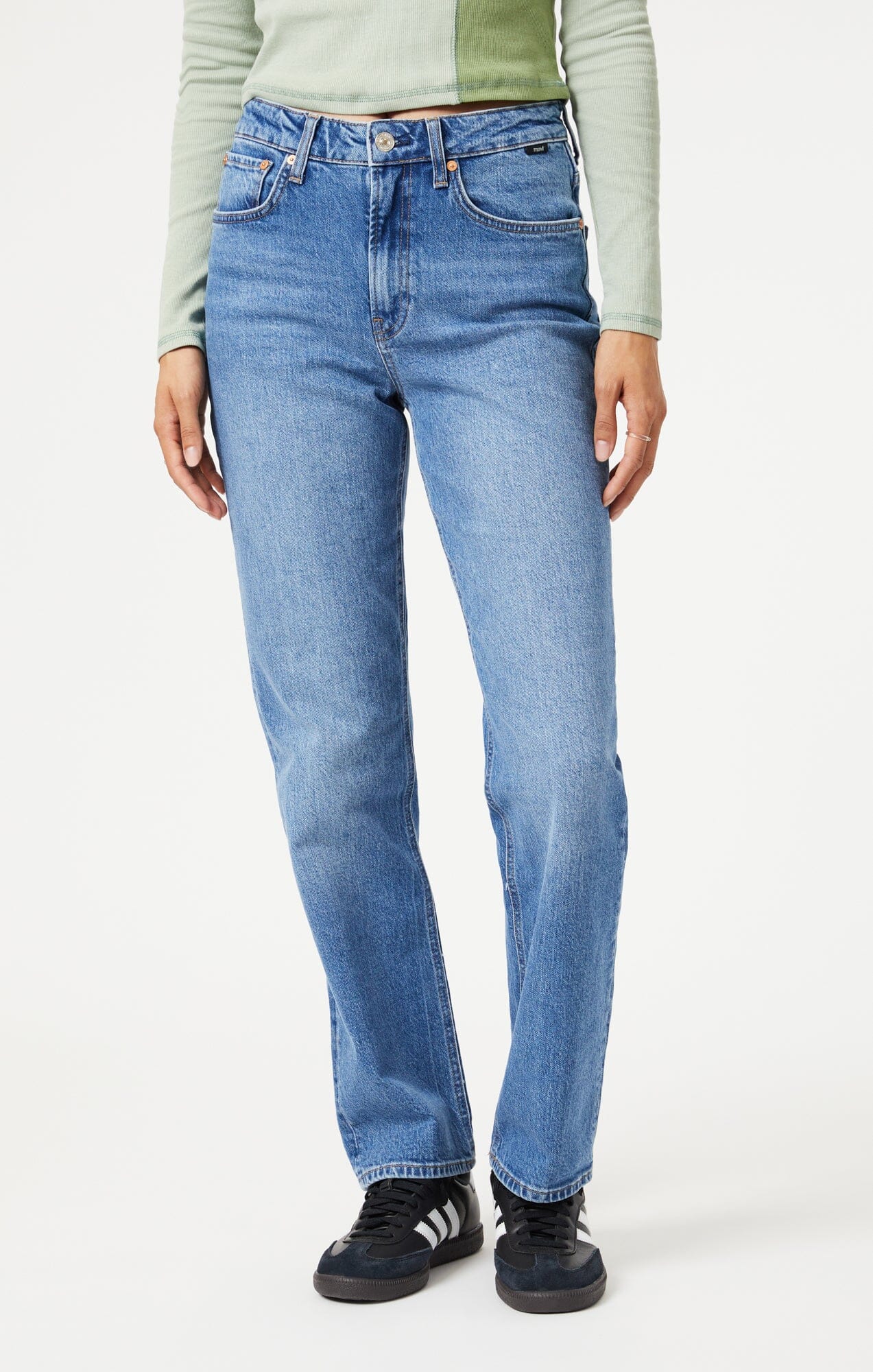 Ladies straight clearance leg jeans