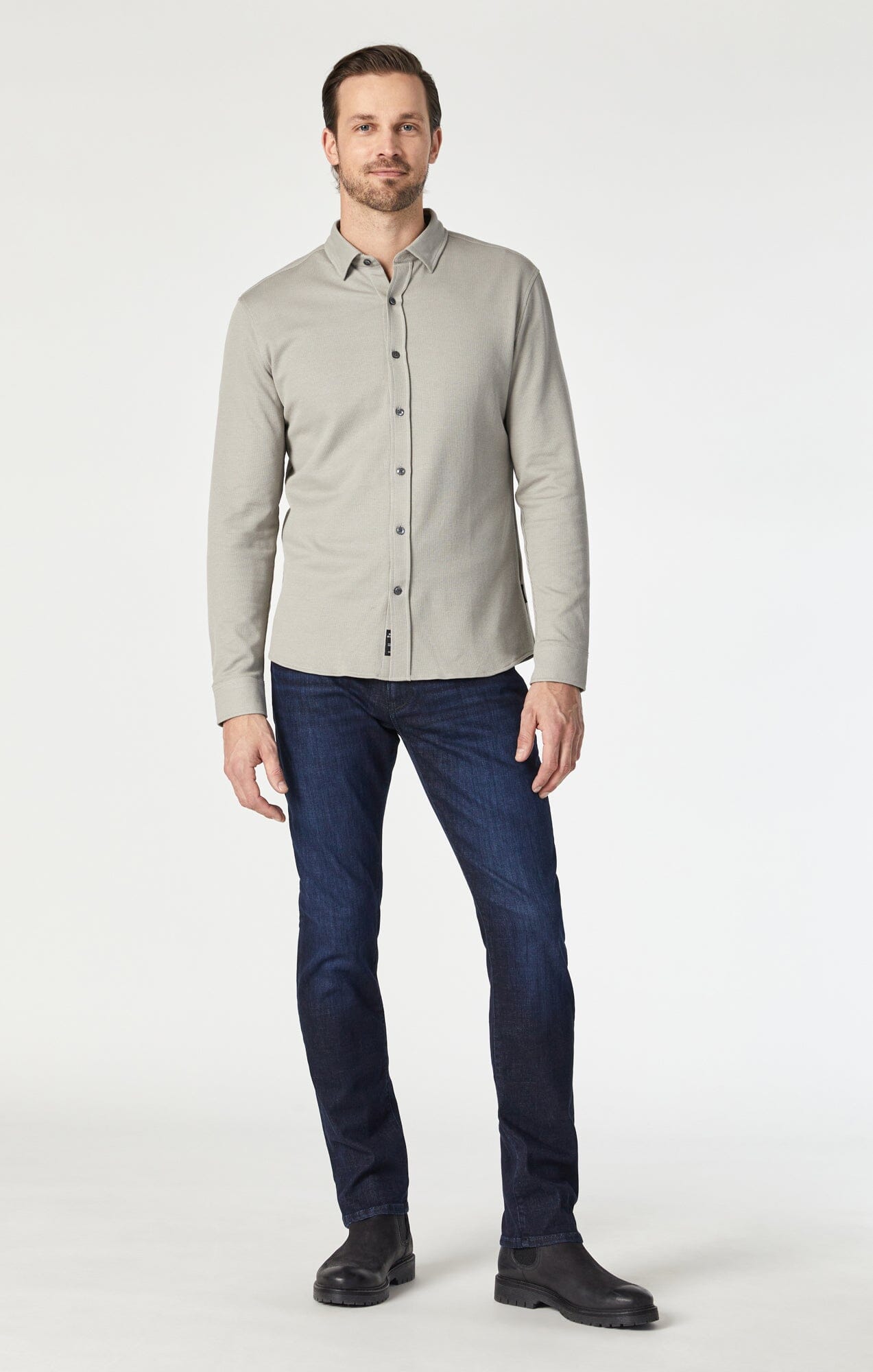 JAKE SLIM LEG IN MIDNIGHT SKY FEATHER BLUE - Mavi Jeans