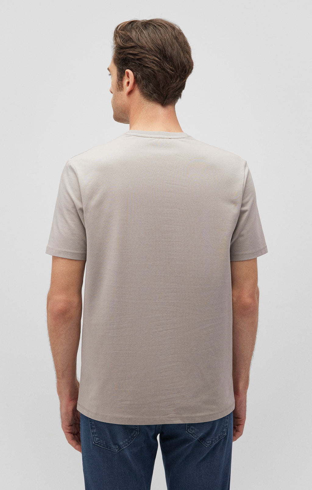 BASIC CREW NECK T-SHIRT IN PALOMA - Mavi Jeans
